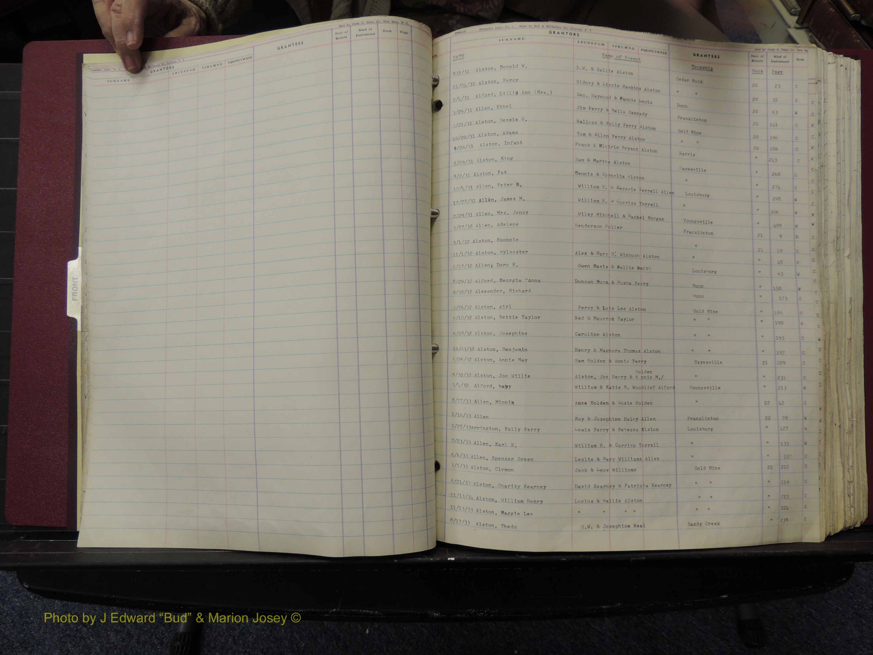 Franklin Co, NC, Deaths, A-L, 1913-1977 (108).JPG