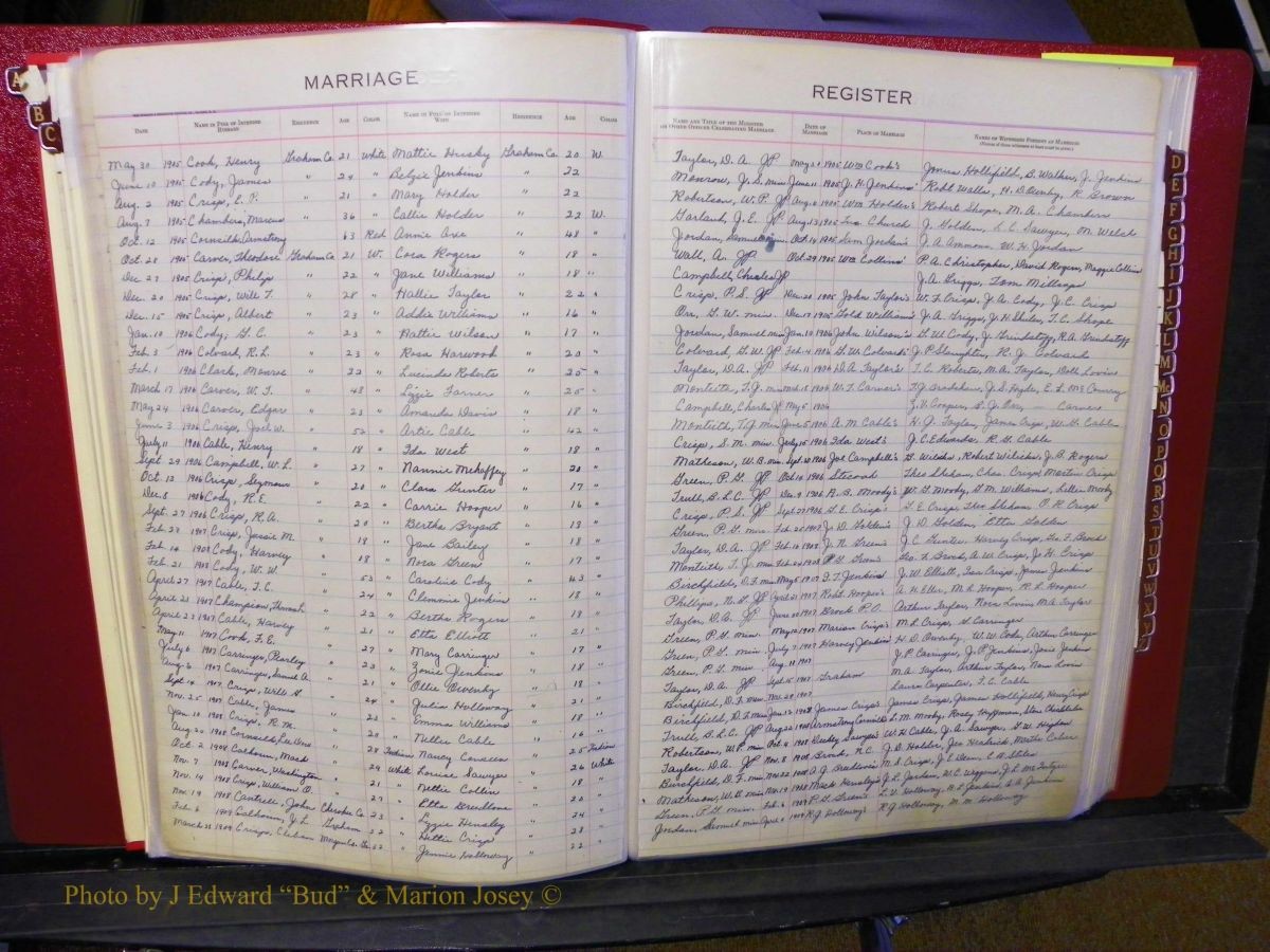 Graham Marriages, 1873-up 014.JPG