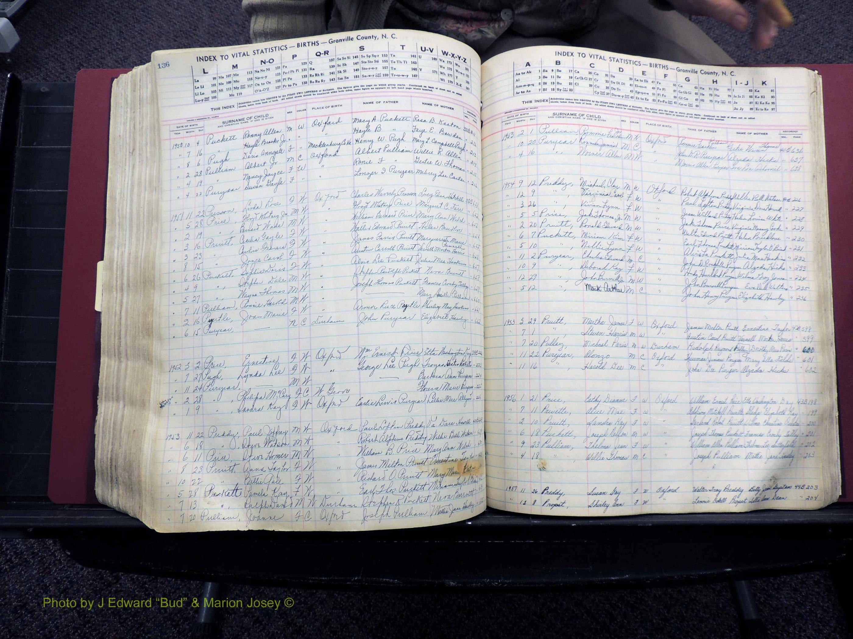 Granville Co, NC, Births, A-Z, 1941-1967 (421).JPG