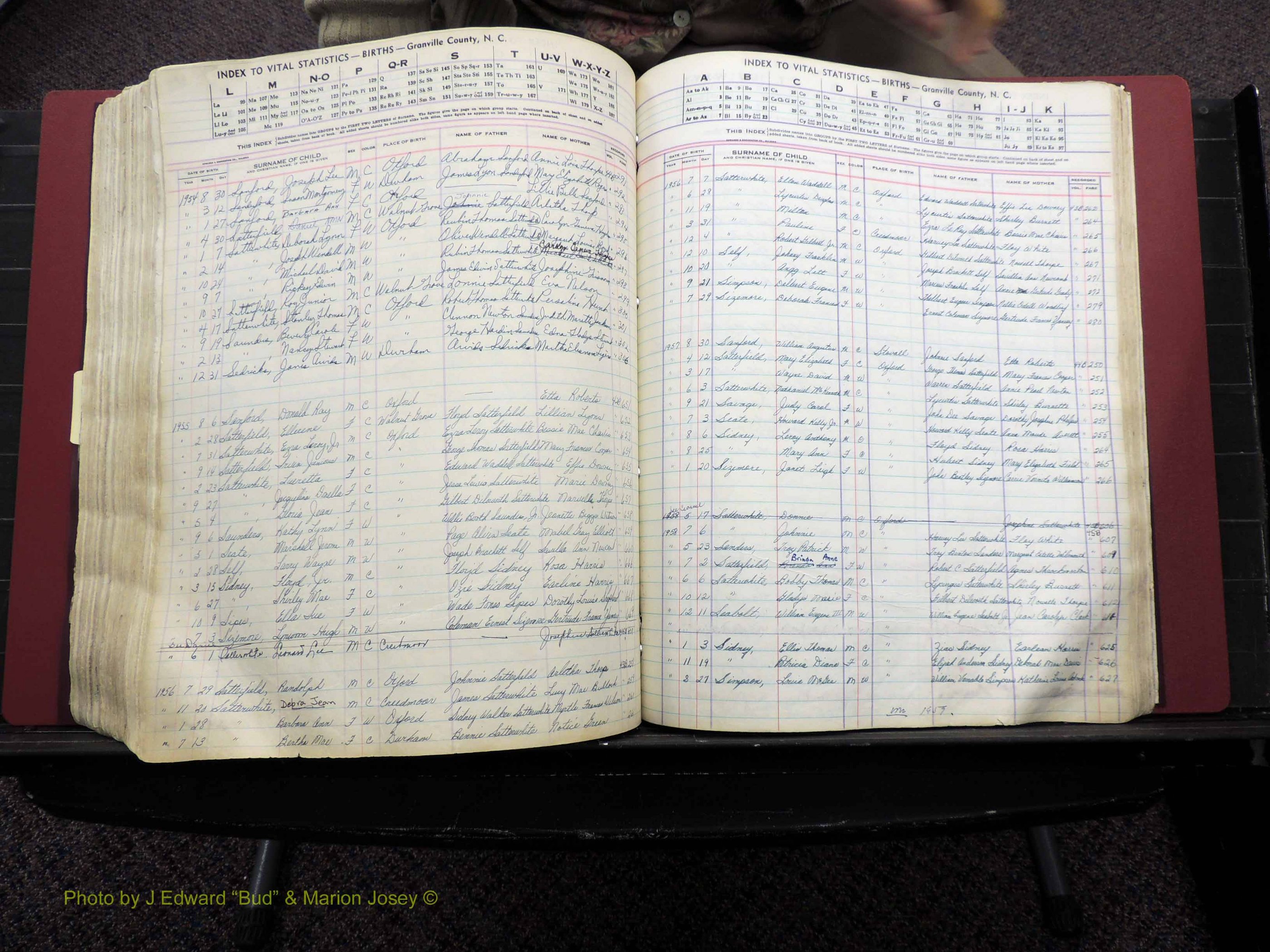 Granville Co, NC, Births, A-Z, 1941-1967 (446).JPG