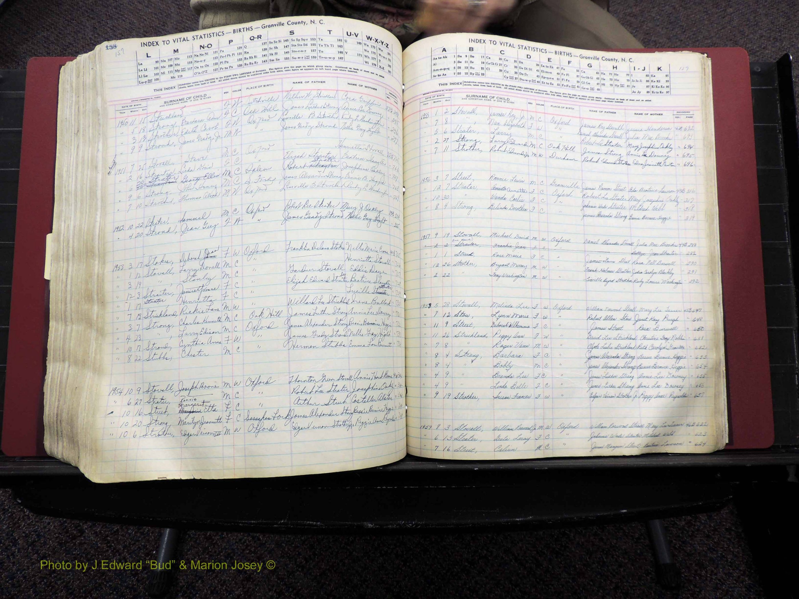 Granville Co, NC, Births, A-Z, 1941-1967 (470).JPG