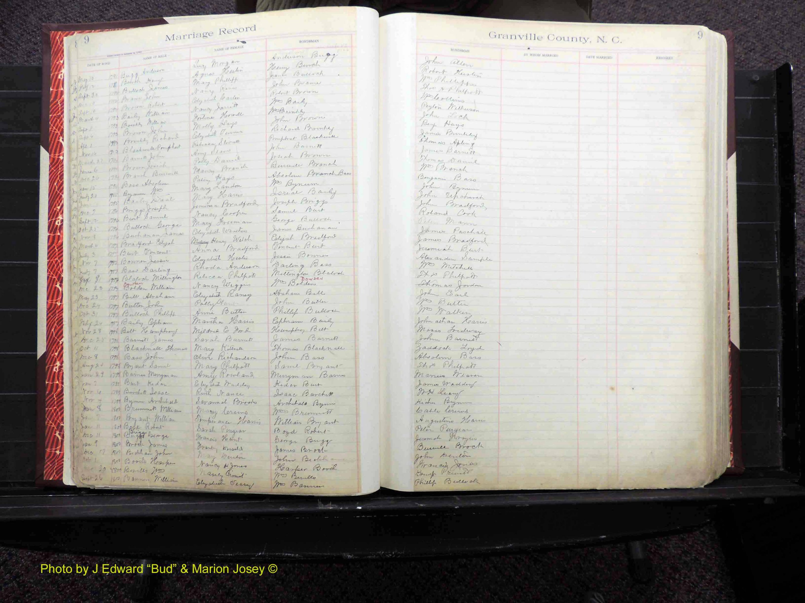 Granville Co, NC, Marriages, 1746-1857 (109).JPG