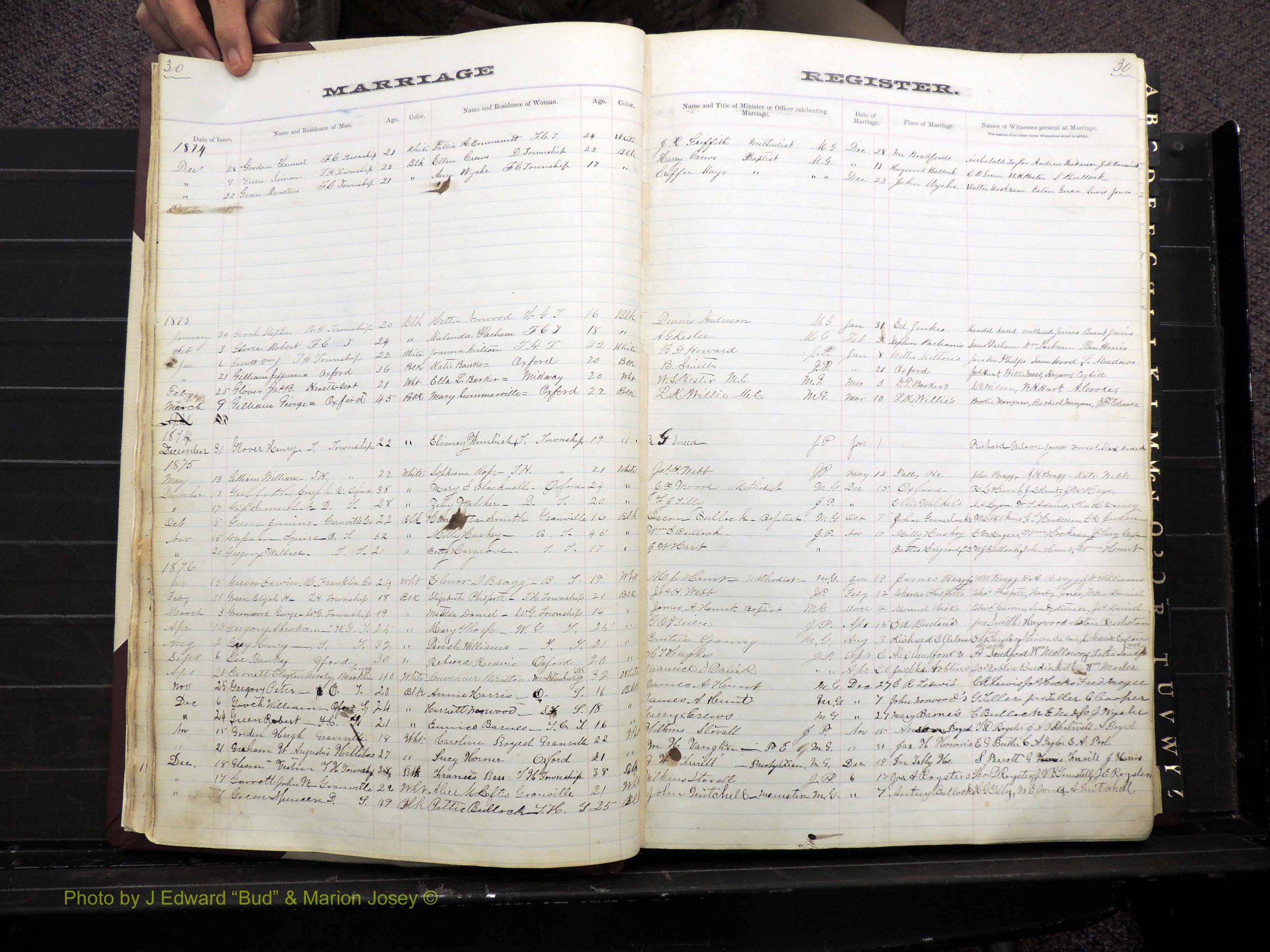 Granville Co, NC, Marriages, 1872-1884 (126).JPG