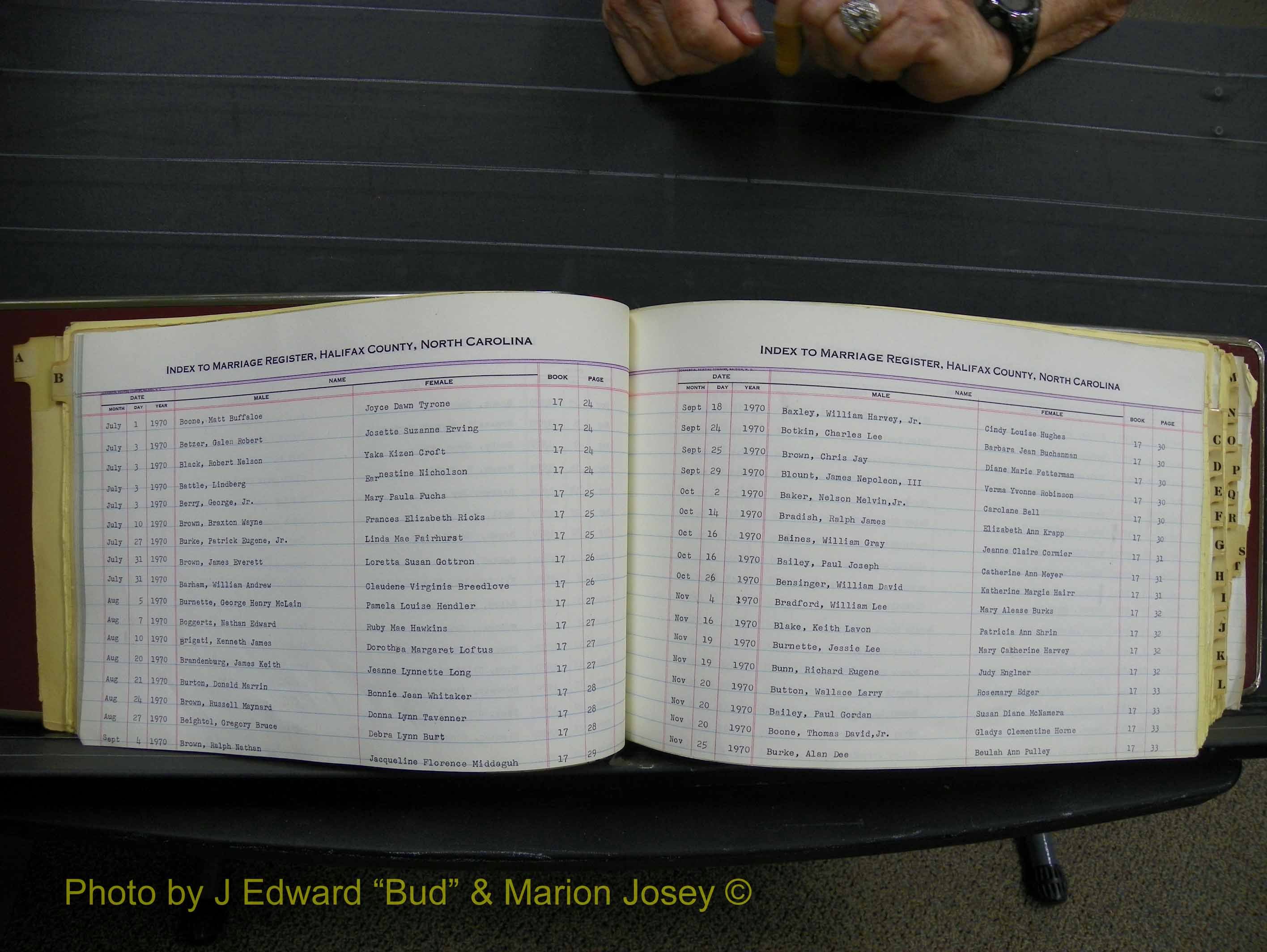 Halifax Marriage Index, 1963-1979 Index B23.JPG