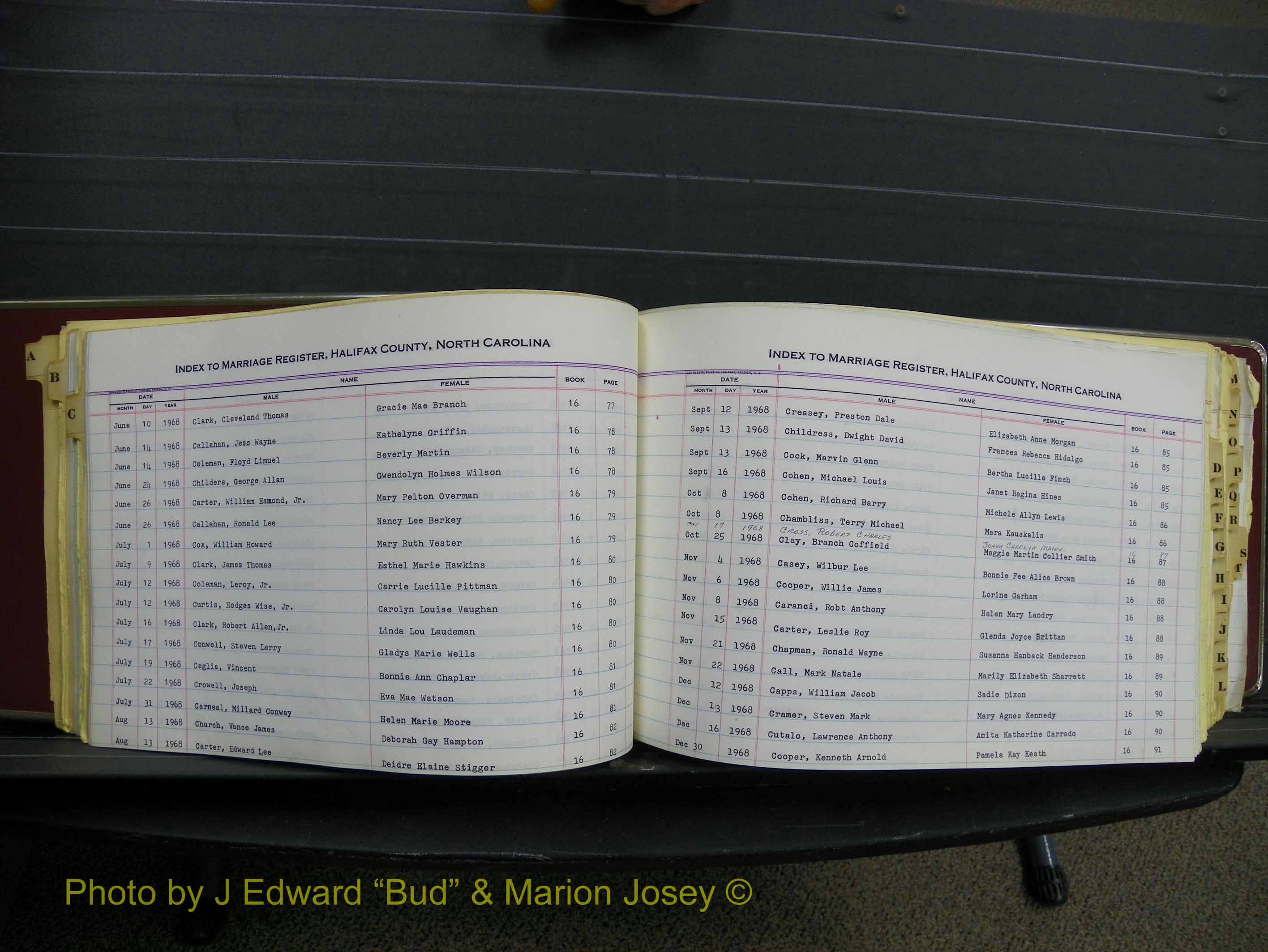 Halifax Marriage Index, 1963-1979 Index C12.JPG