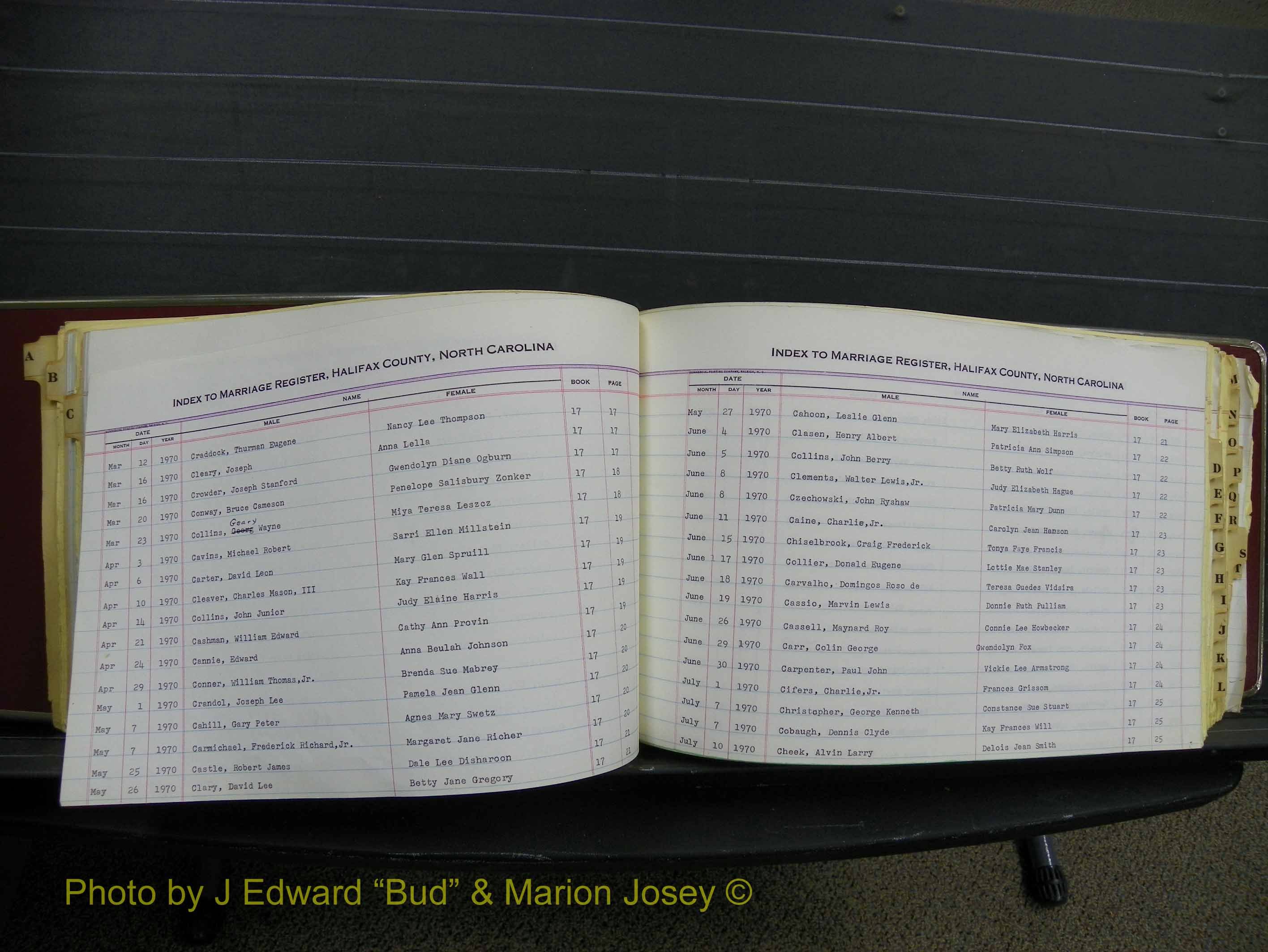Halifax Marriage Index, 1963-1979 Index C16.JPG