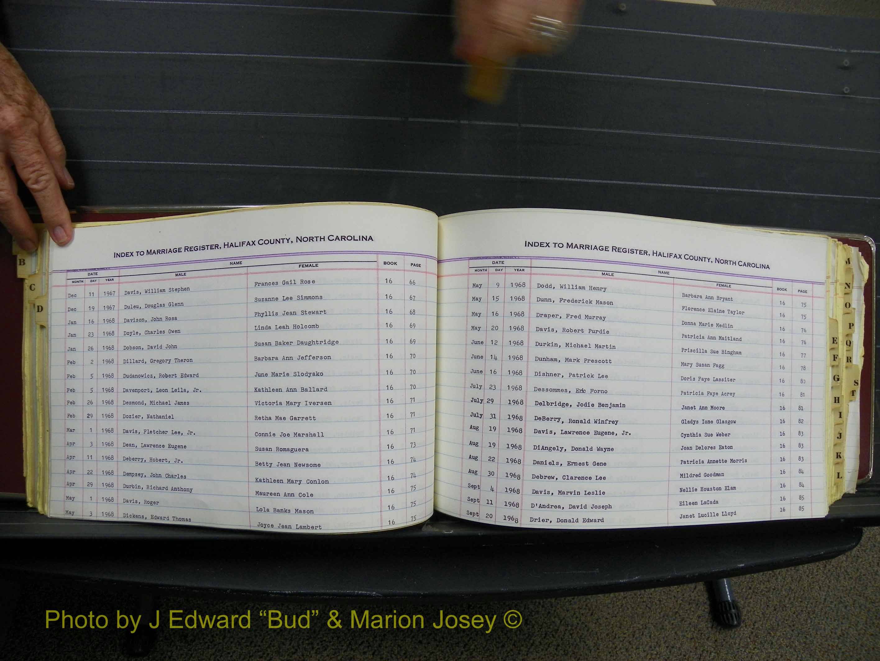 Halifax Marriage Index, 1963-1979 Index D07.JPG