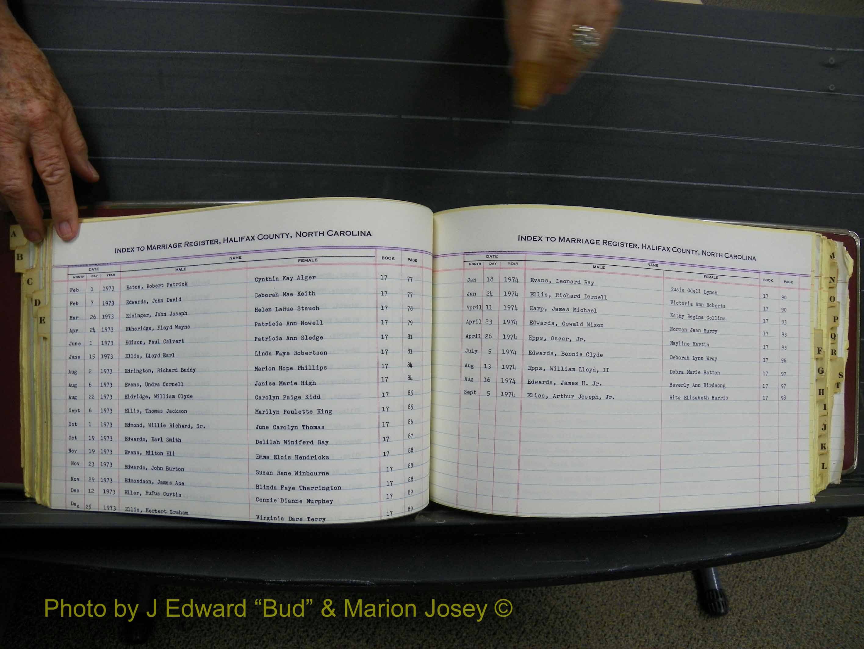 Halifax Marriage Index, 1963-1979 Index E08.JPG