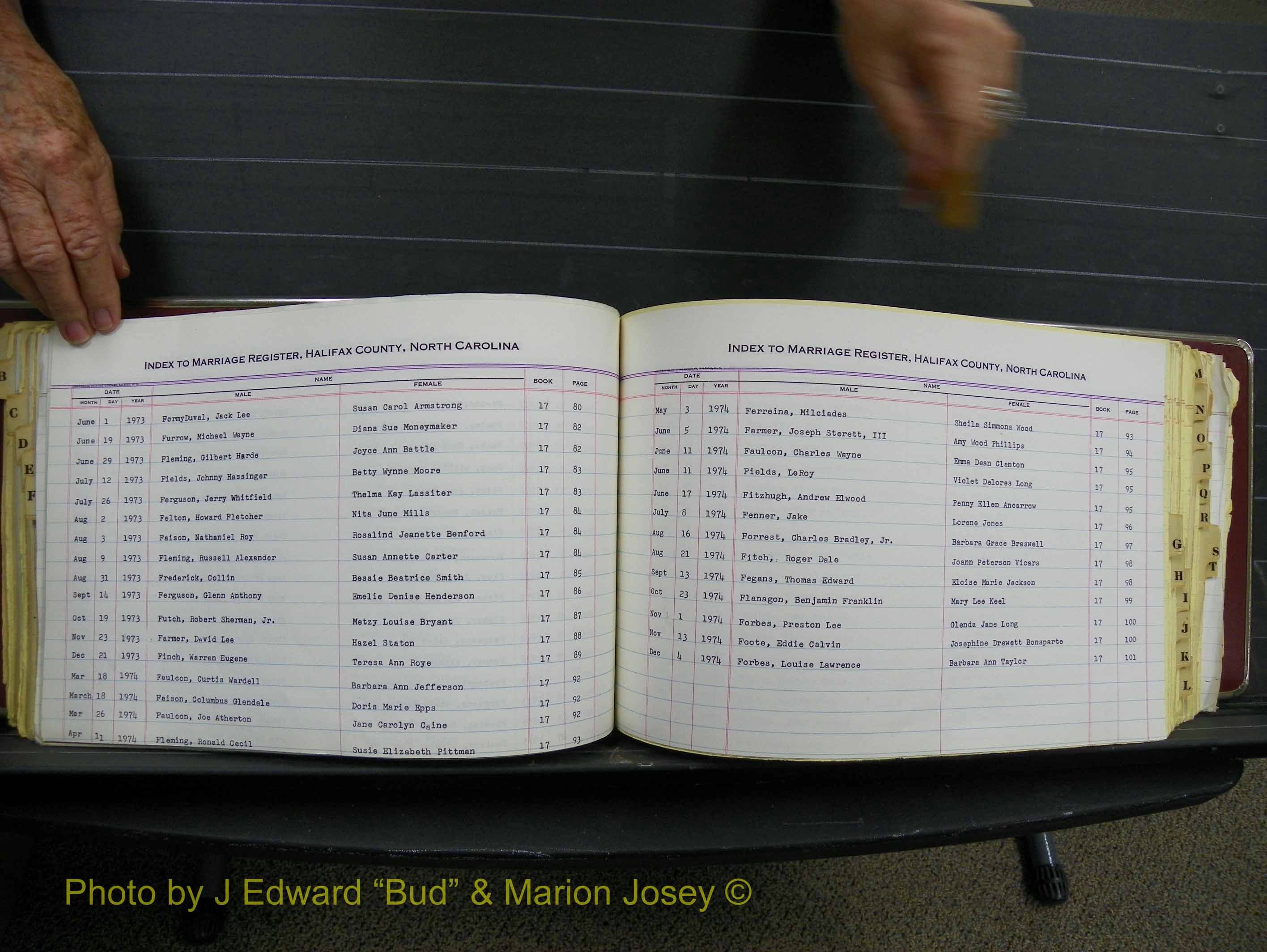 Halifax Marriage Index, 1963-1979 Index F11.JPG