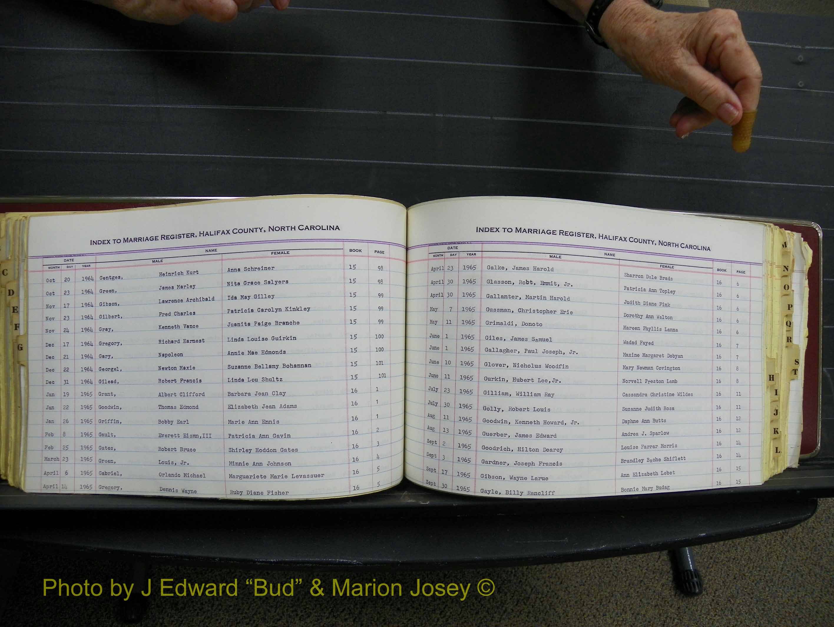 Halifax Marriage Index, 1963-1979 Index G03.JPG