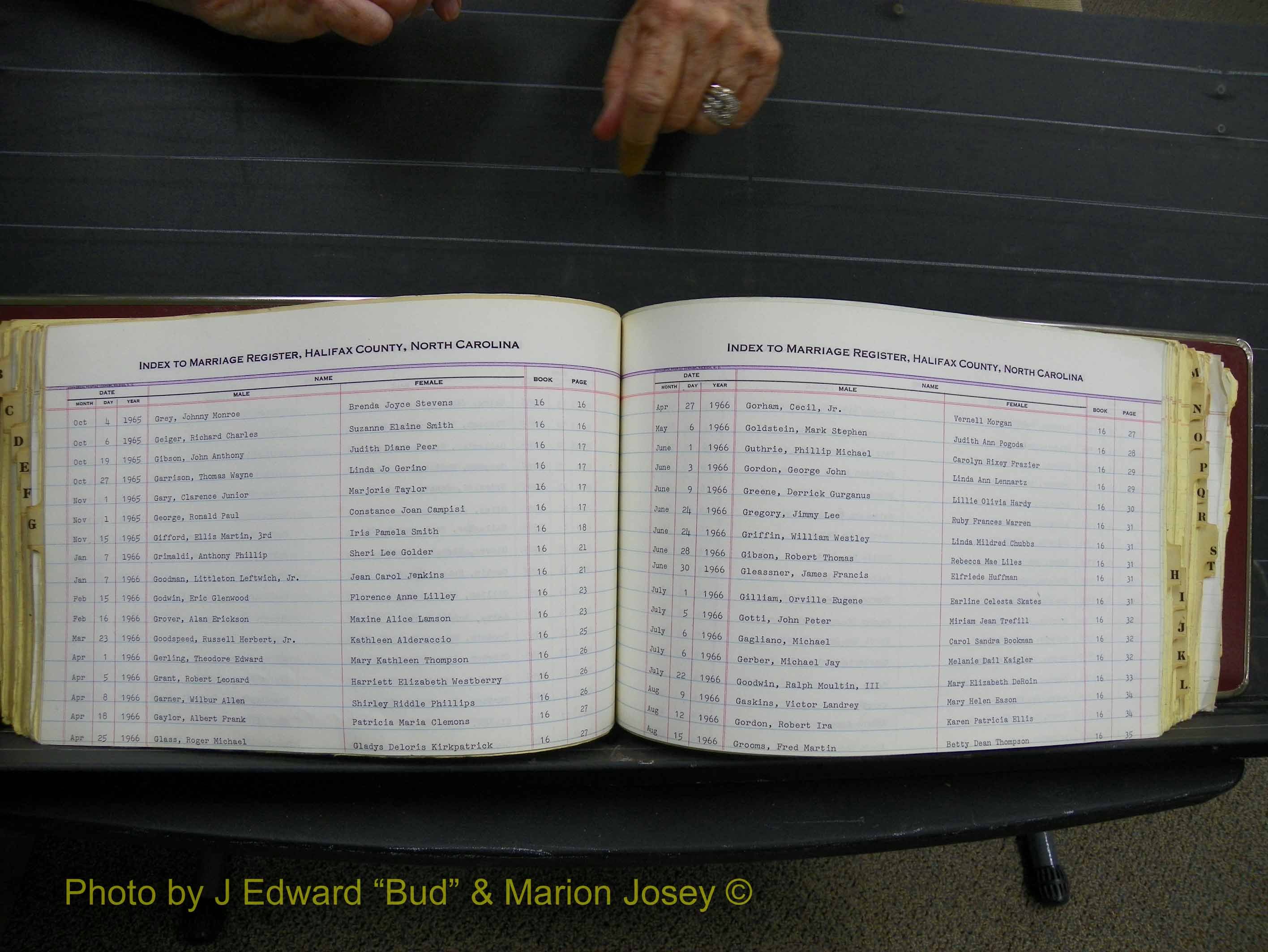 Halifax Marriage Index, 1963-1979 Index G04.JPG
