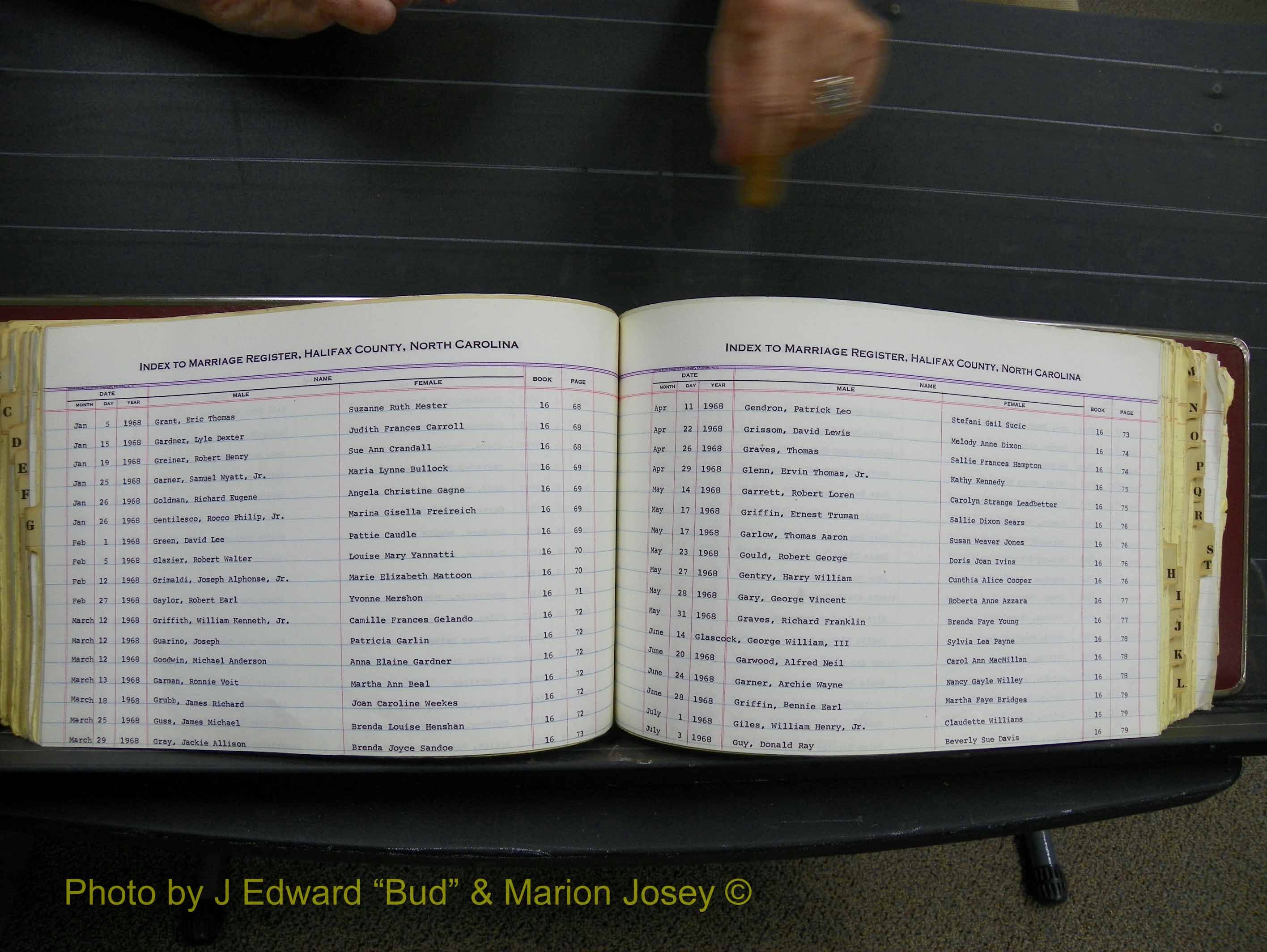 Halifax Marriage Index, 1963-1979 Index G07.JPG