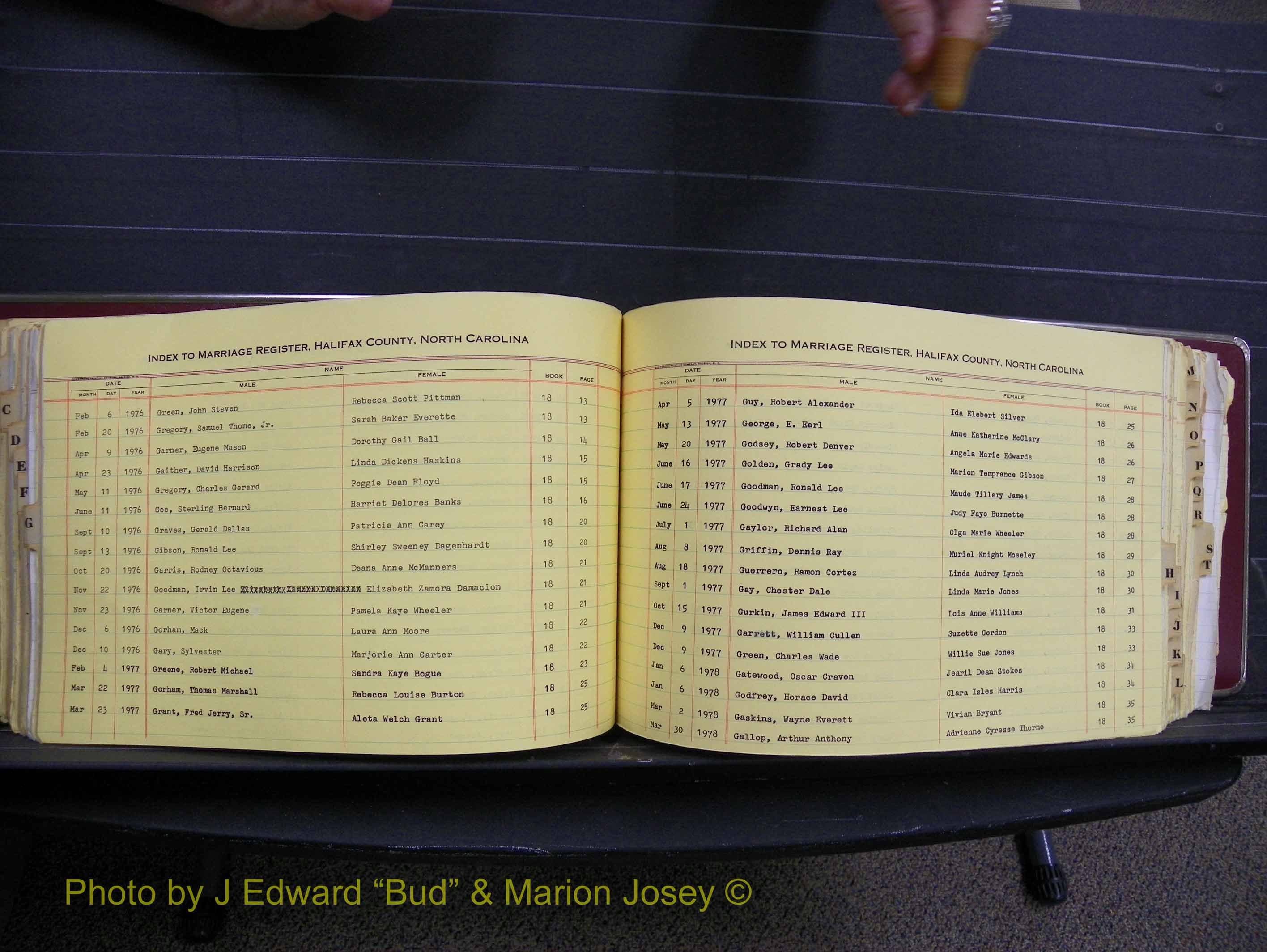 Halifax Marriage Index, 1963-1979 Index G16.JPG