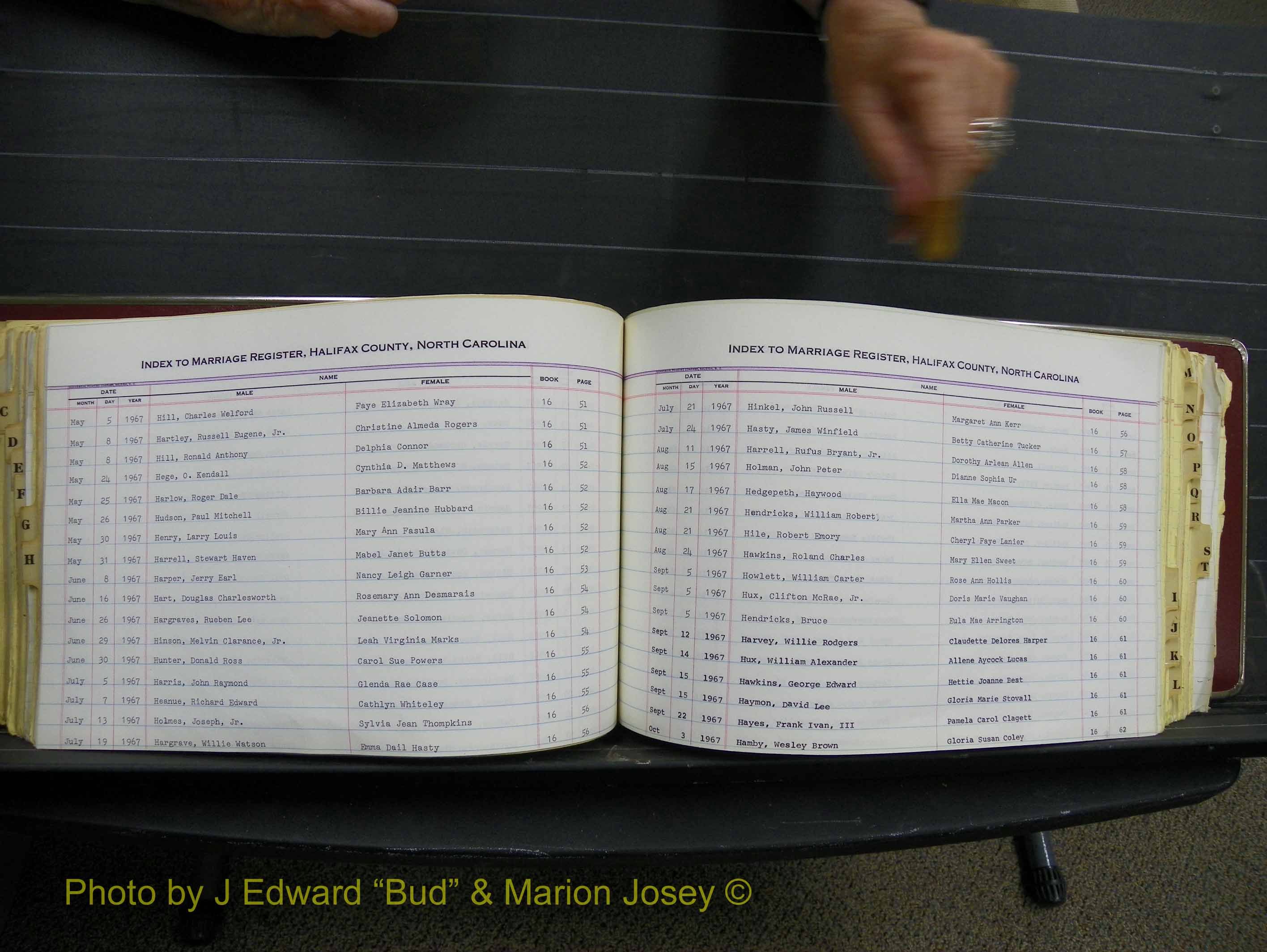 Halifax Marriage Index, 1963-1979 Index H10.JPG