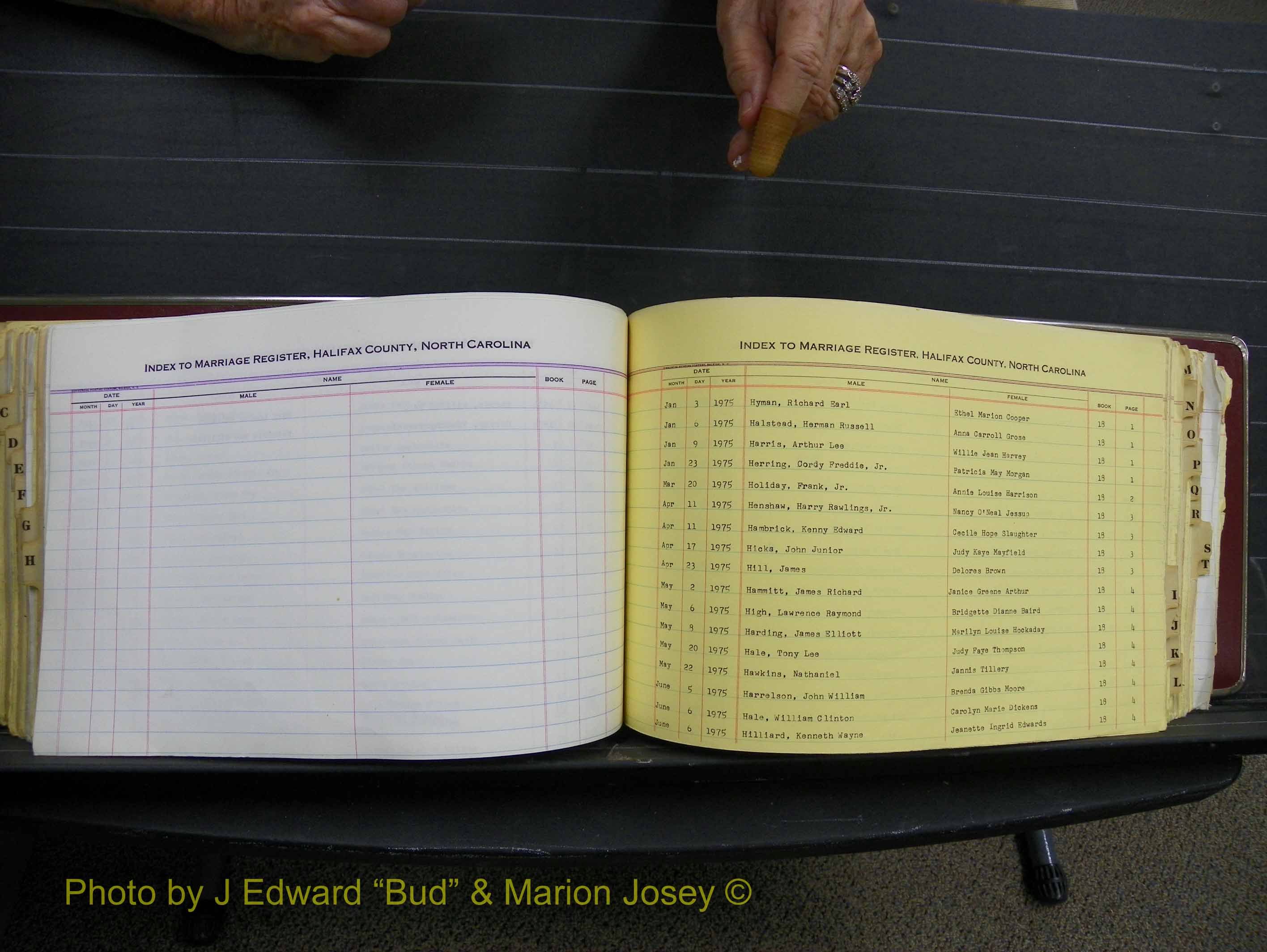 Halifax Marriage Index, 1963-1979 Index H27.JPG