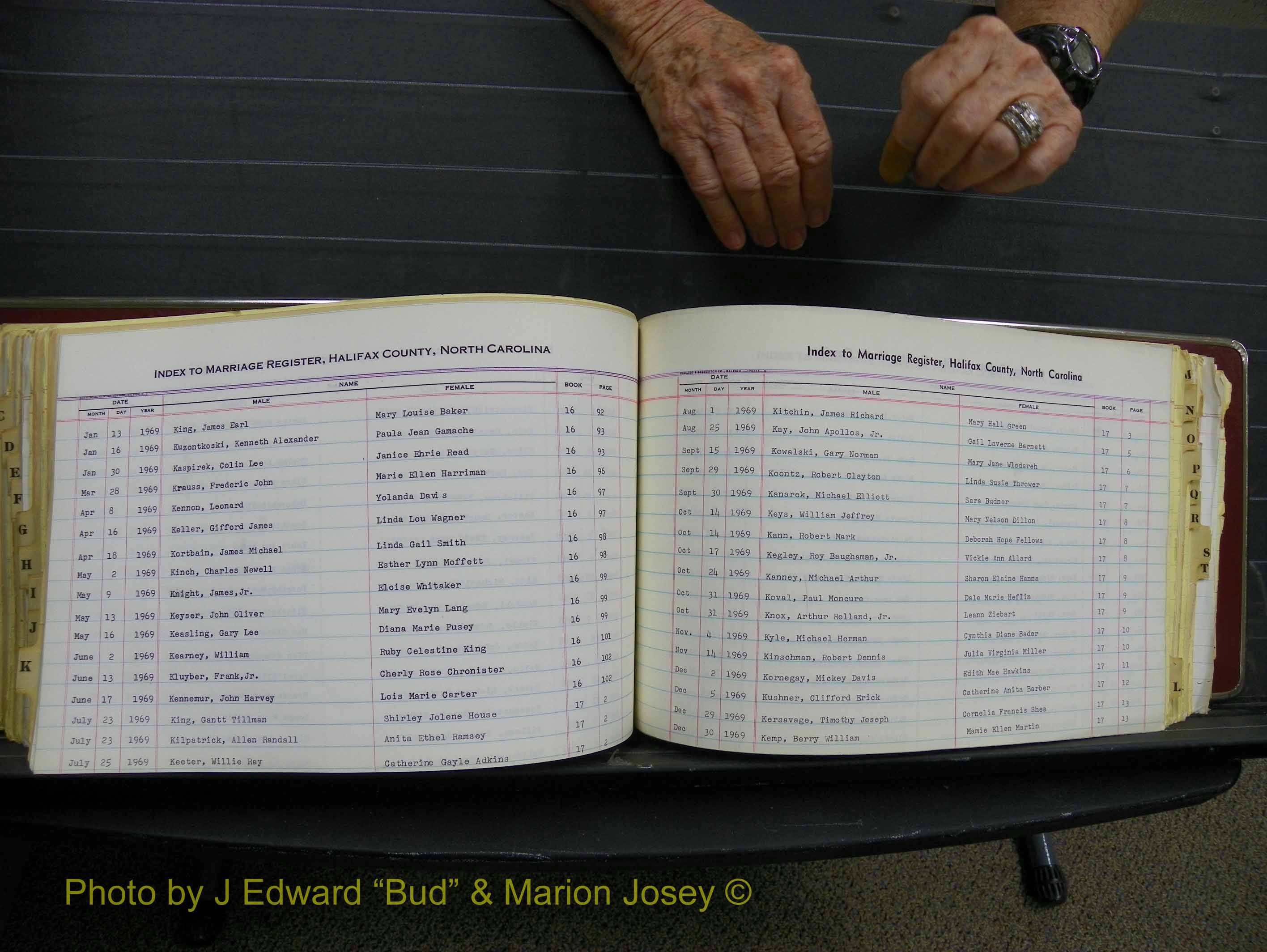 Halifax Marriage Index, 1963-1979 Index K05.JPG