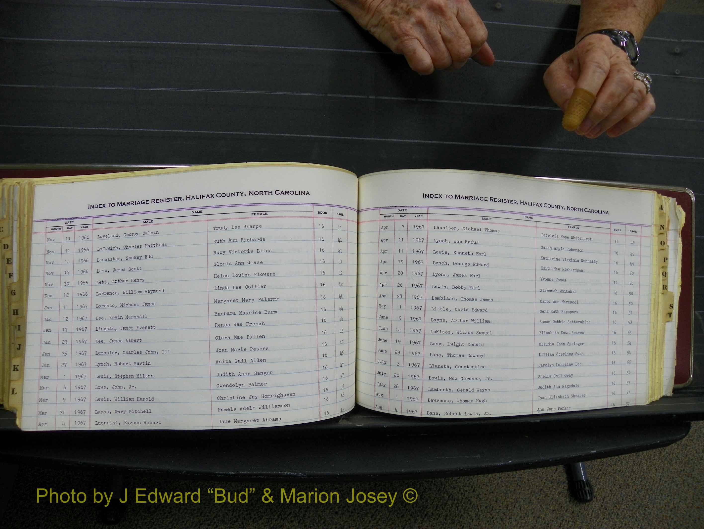 Halifax Marriage Index, 1963-1979 Index L06.JPG