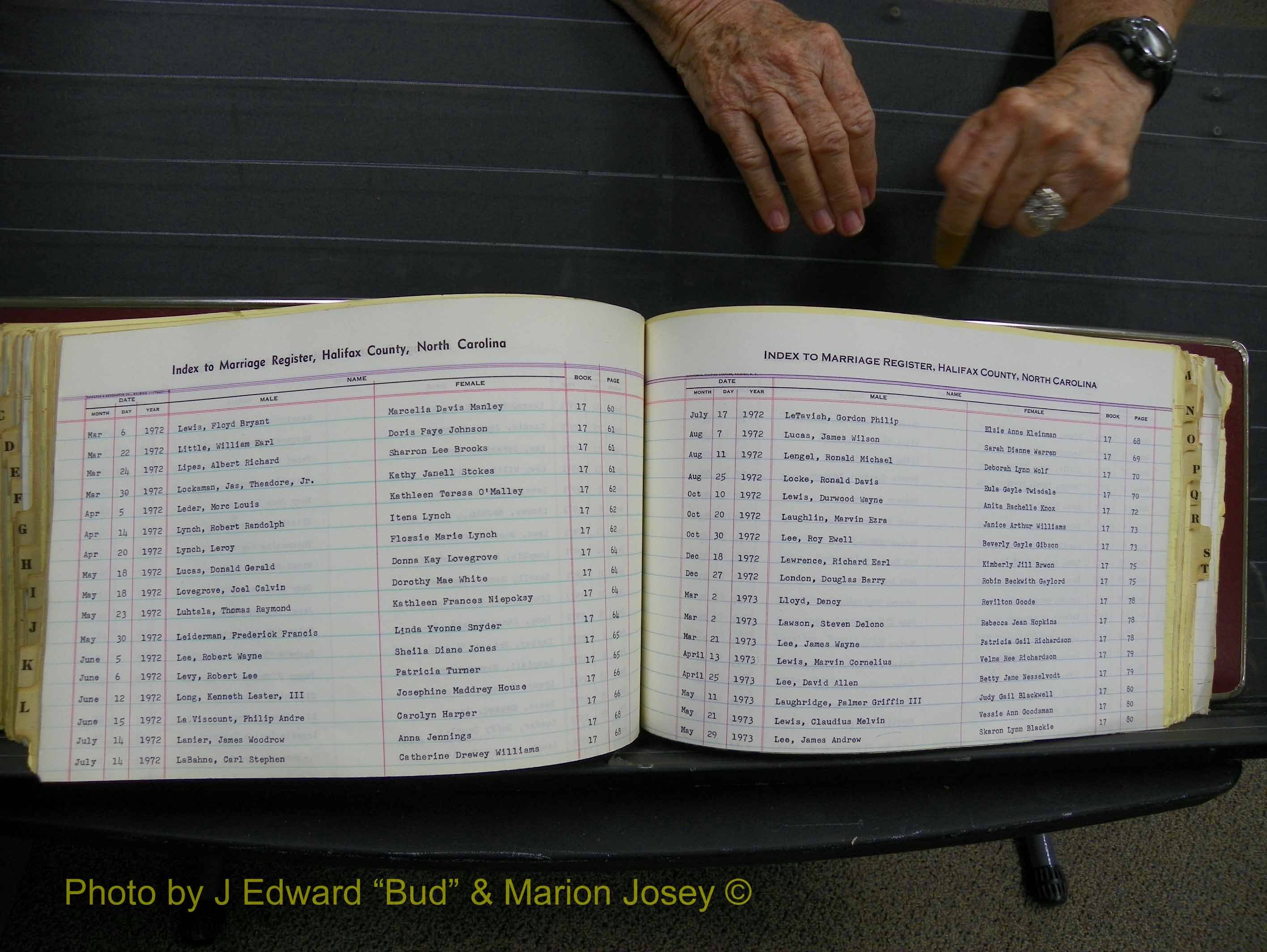 Halifax Marriage Index, 1963-1979 Index L13.JPG