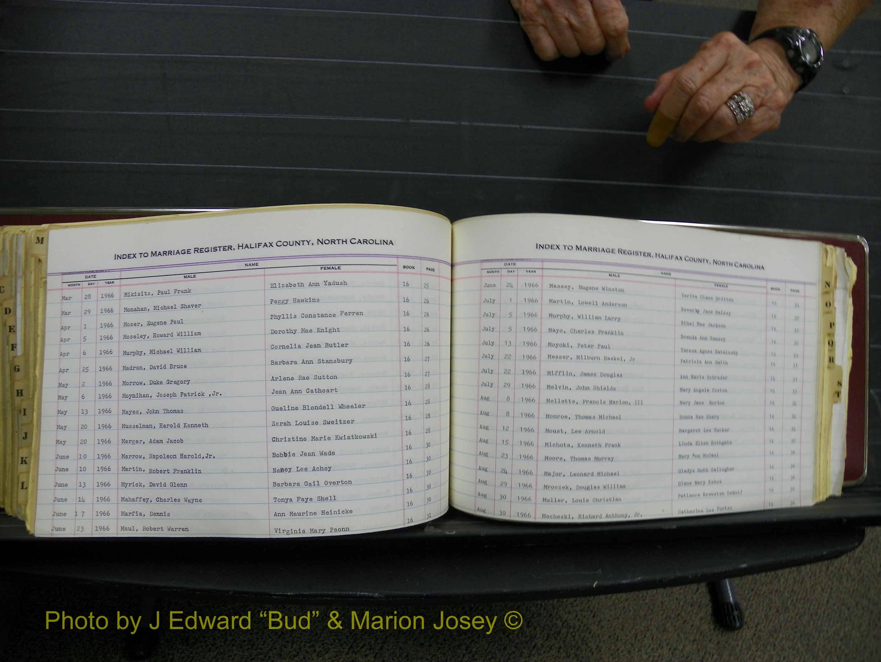 Halifax Marriage Index, 1963-1979 Index M07.JPG
