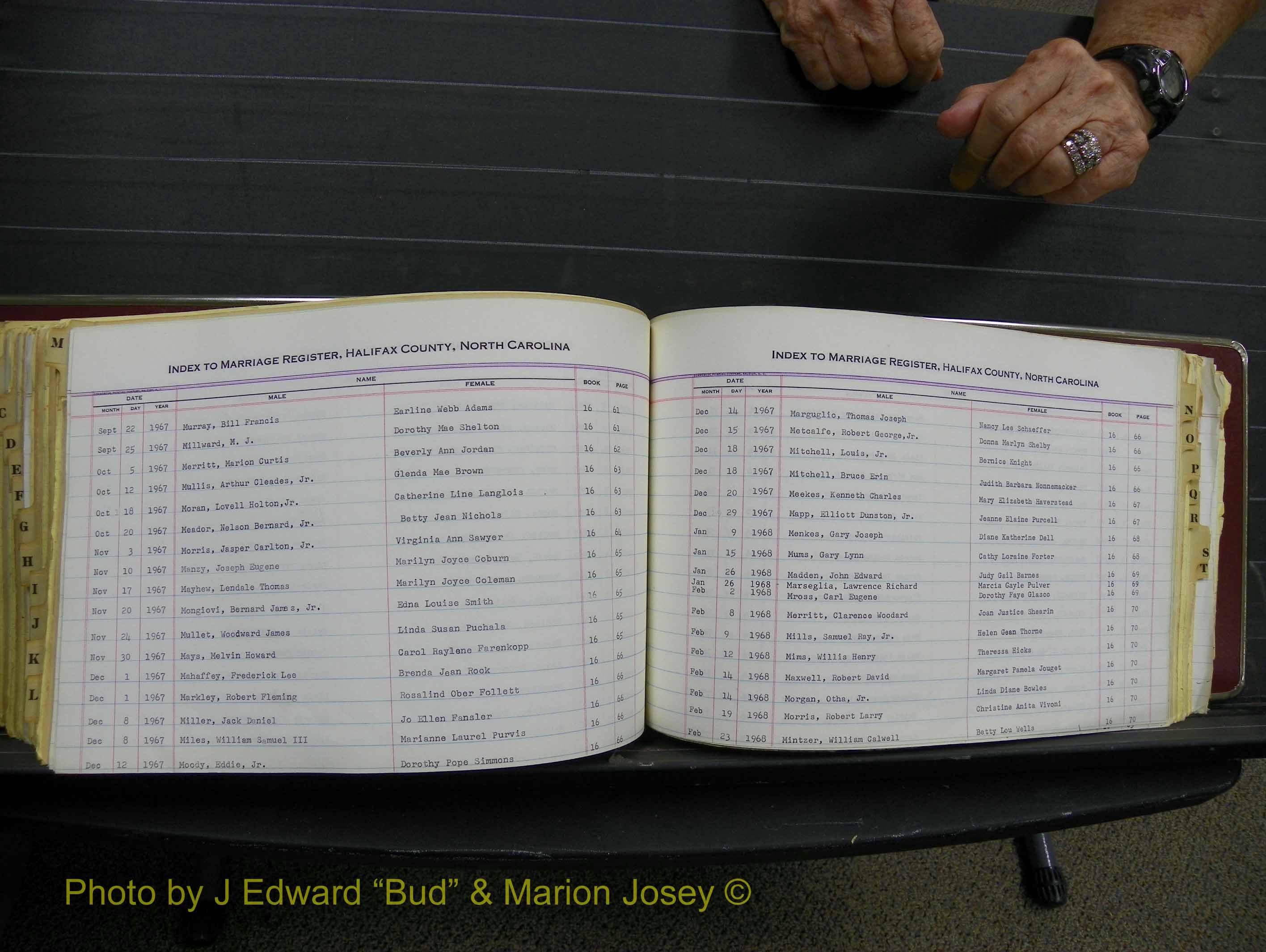 Halifax Marriage Index, 1963-1979 Index M10.JPG