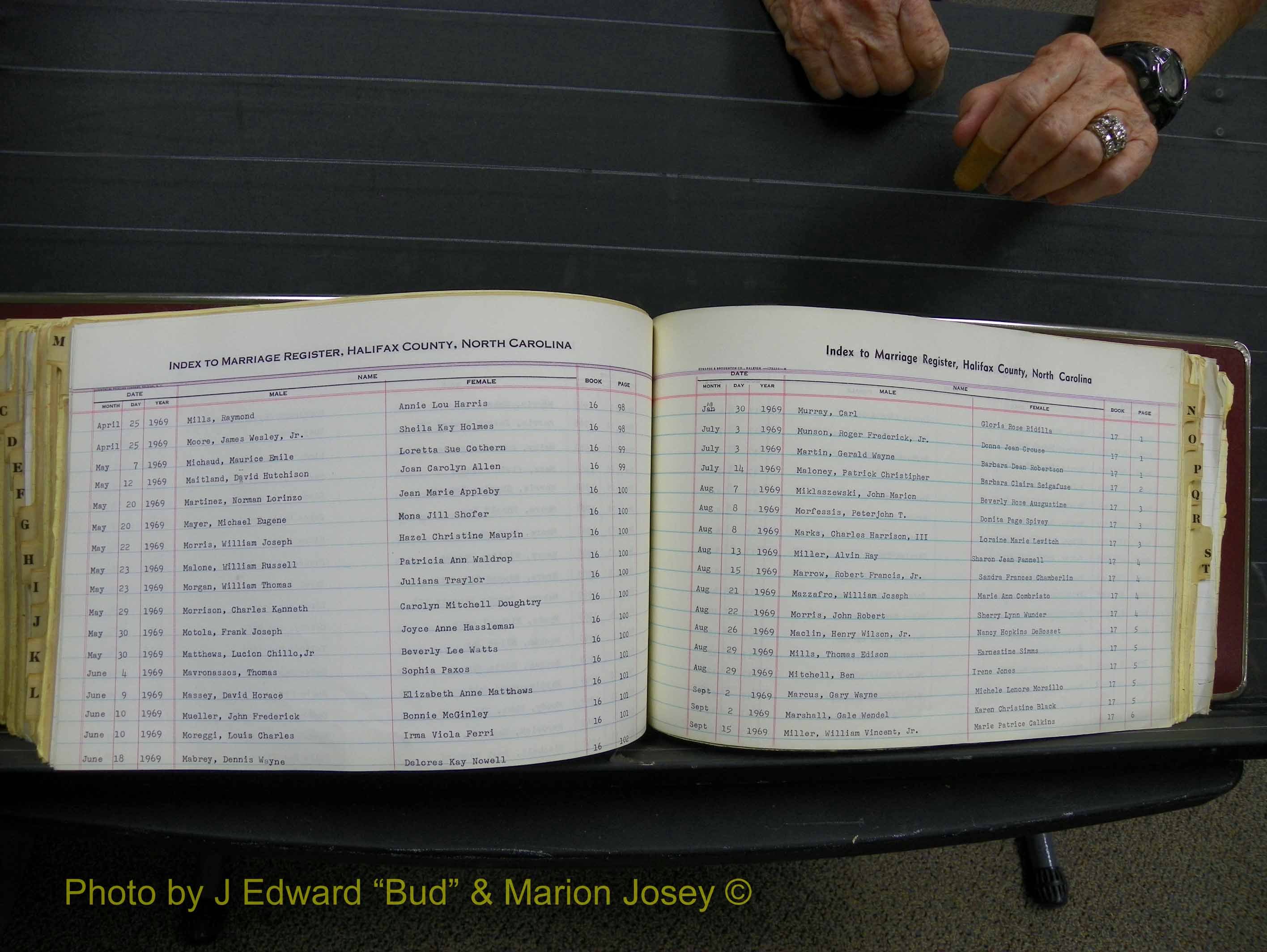 Halifax Marriage Index, 1963-1979 Index M13.JPG