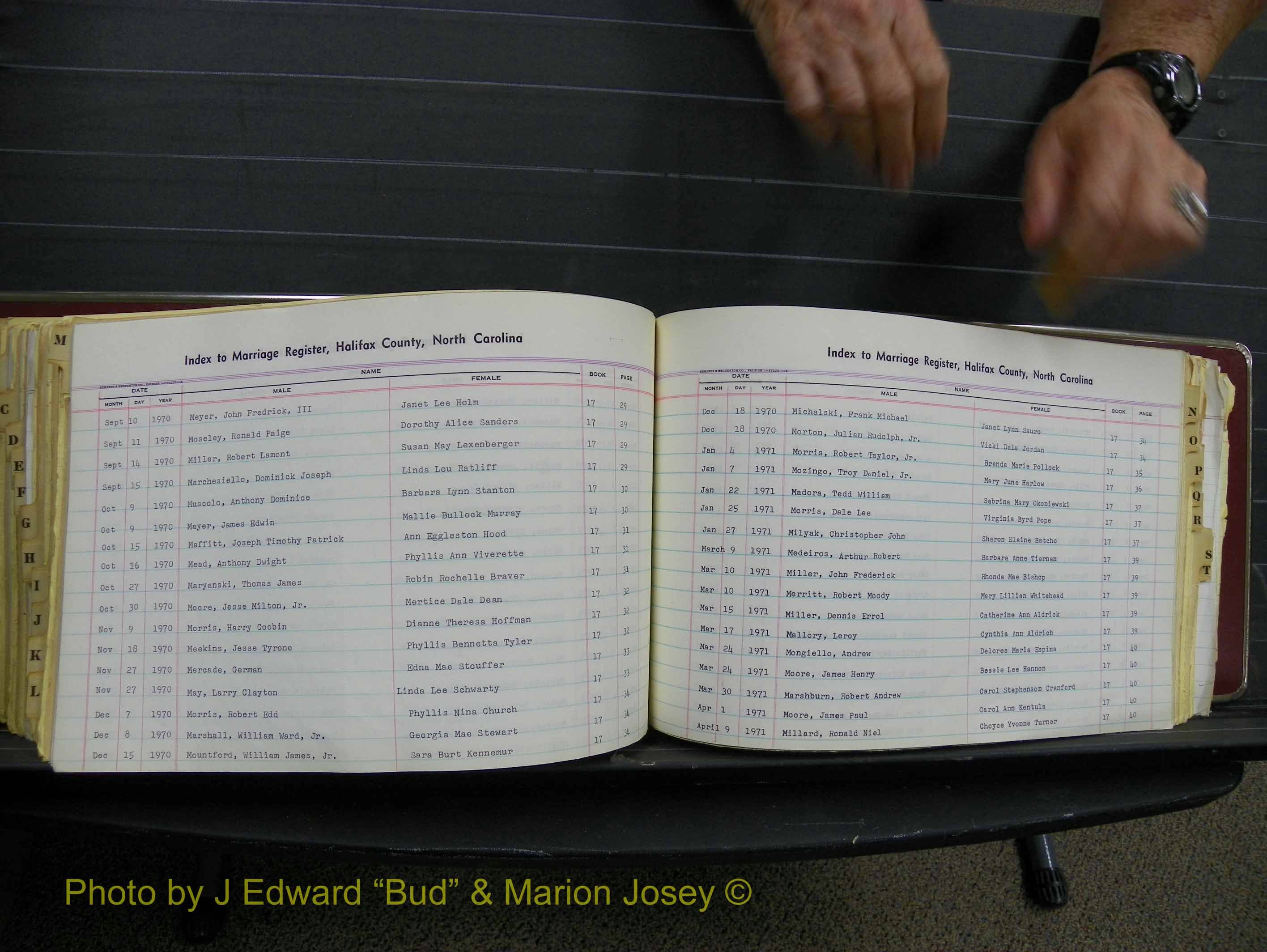 Halifax Marriage Index, 1963-1979 Index M16.JPG