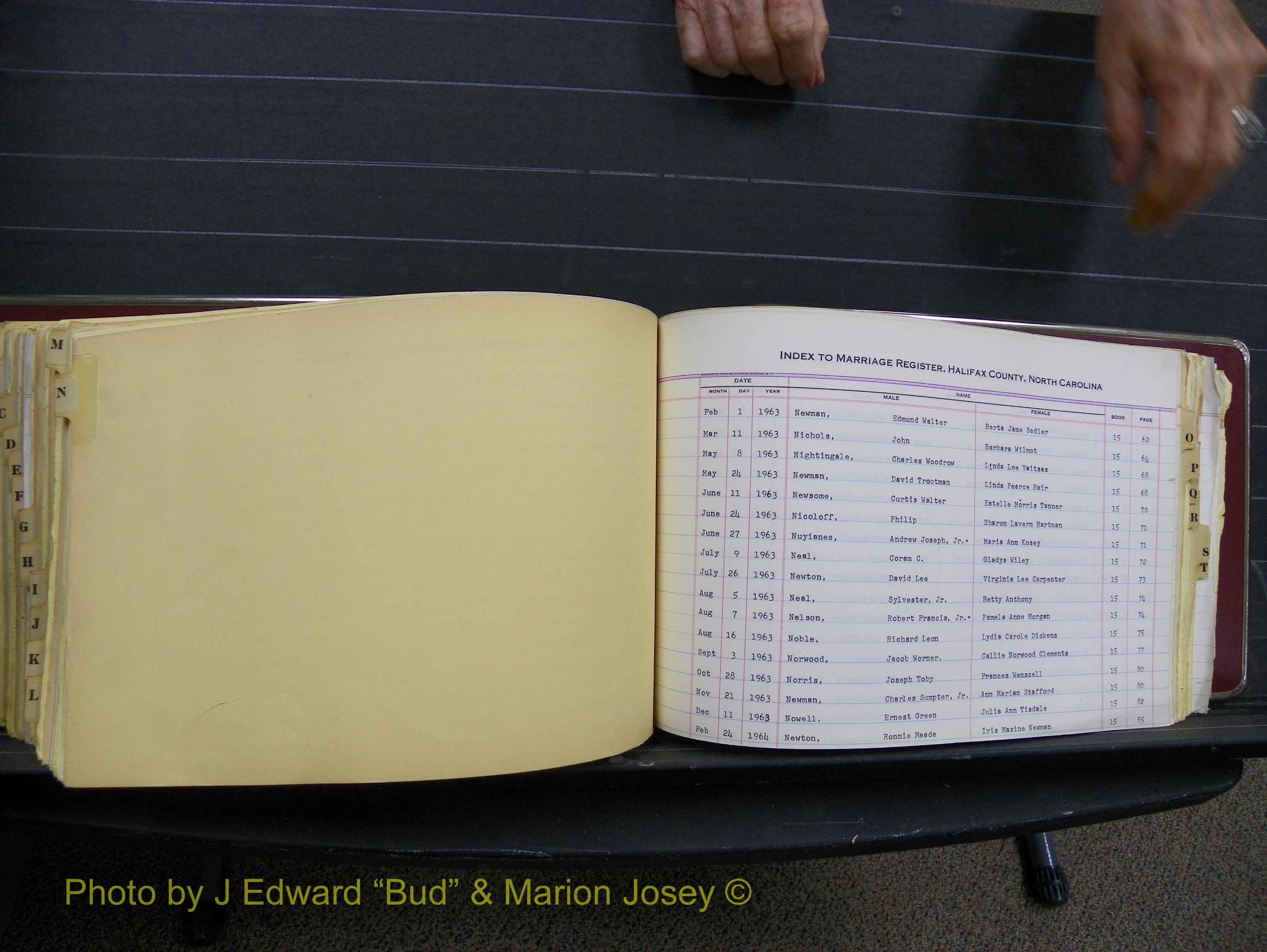 Halifax Marriage Index, 1963-1979 Index N01.JPG