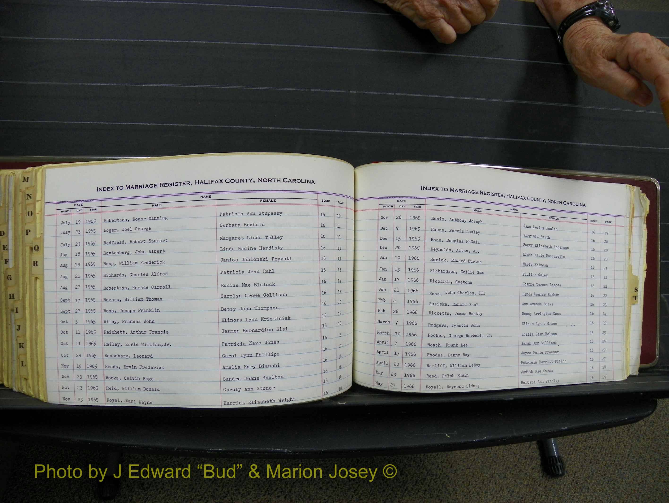 Halifax Marriage Index, 1963-1979 Index R04.JPG