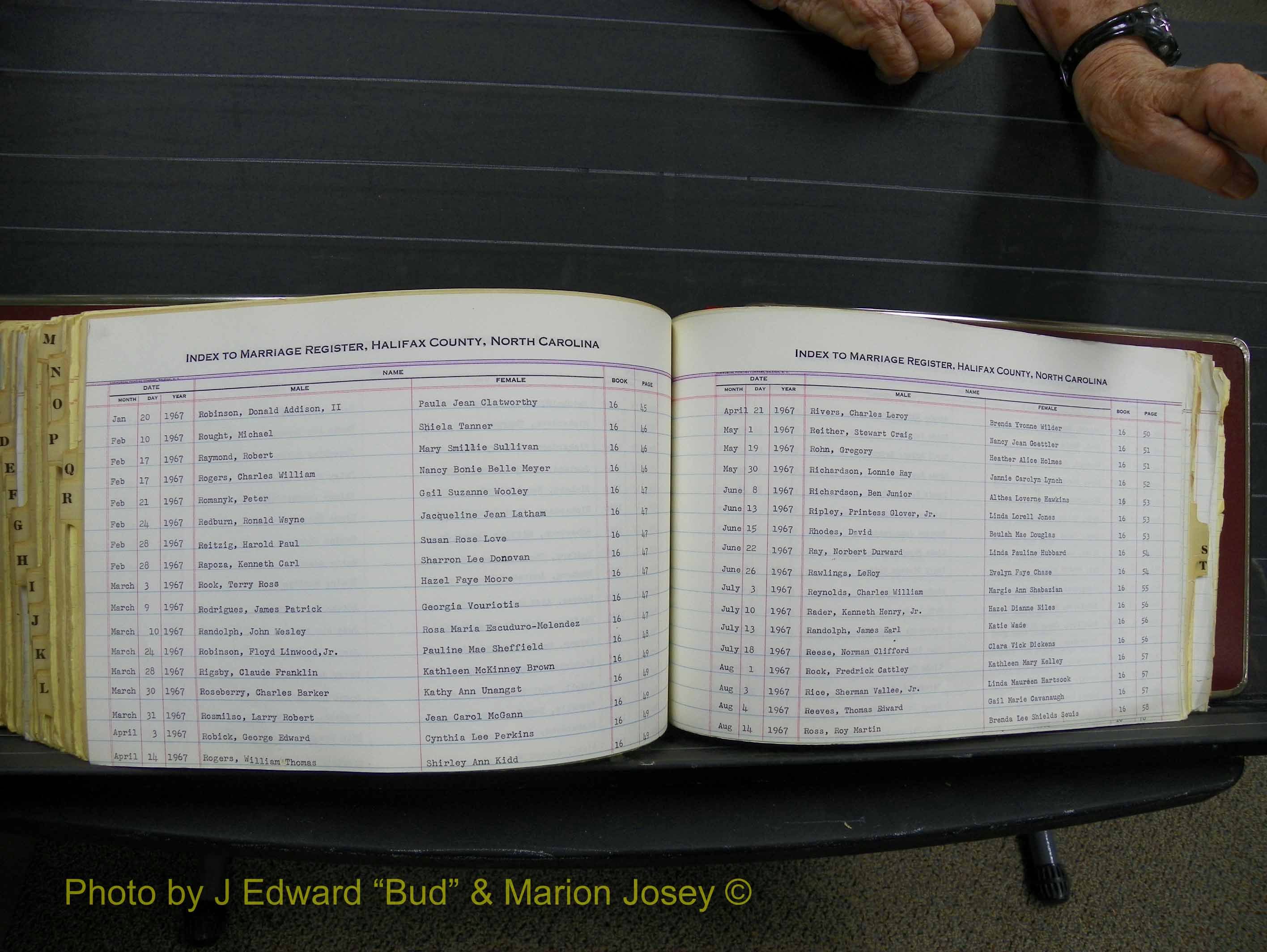 Halifax Marriage Index, 1963-1979 Index R06.JPG