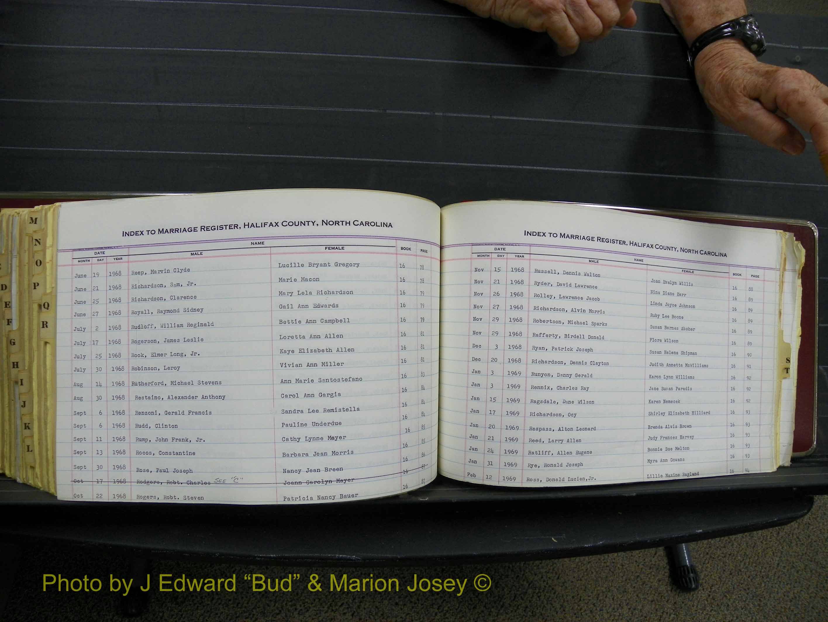 Halifax Marriage Index, 1963-1979 Index R08.JPG