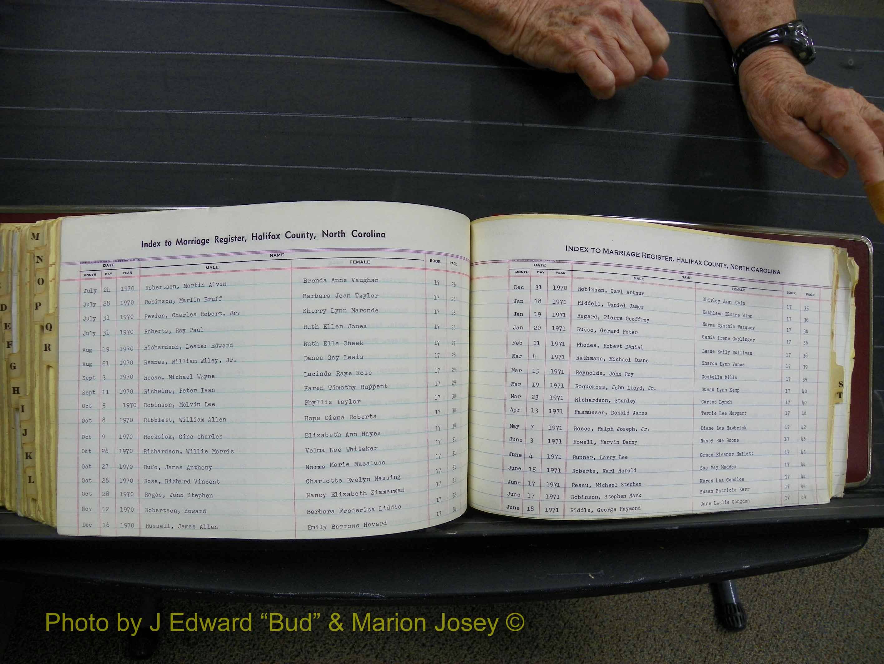 Halifax Marriage Index, 1963-1979 Index R11.JPG
