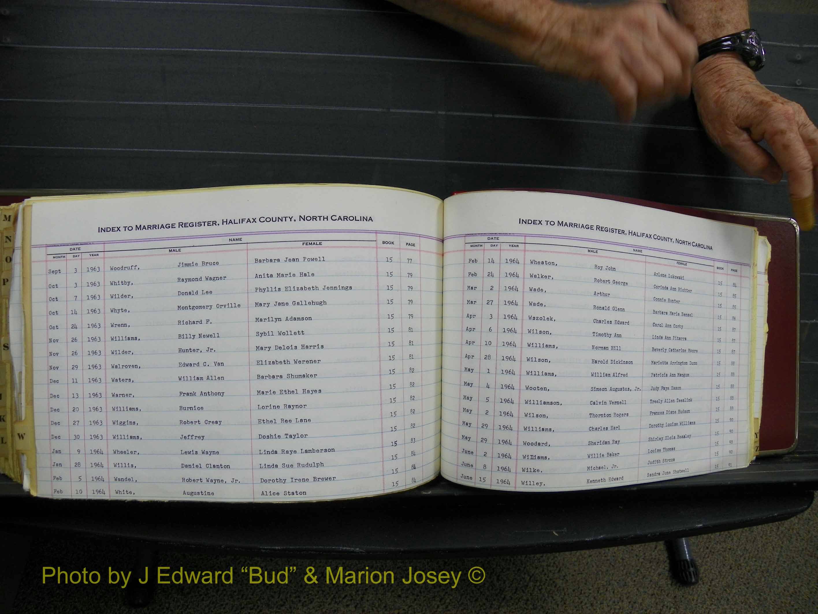 Halifax Marriage Index, 1963-1979 Index W03.JPG
