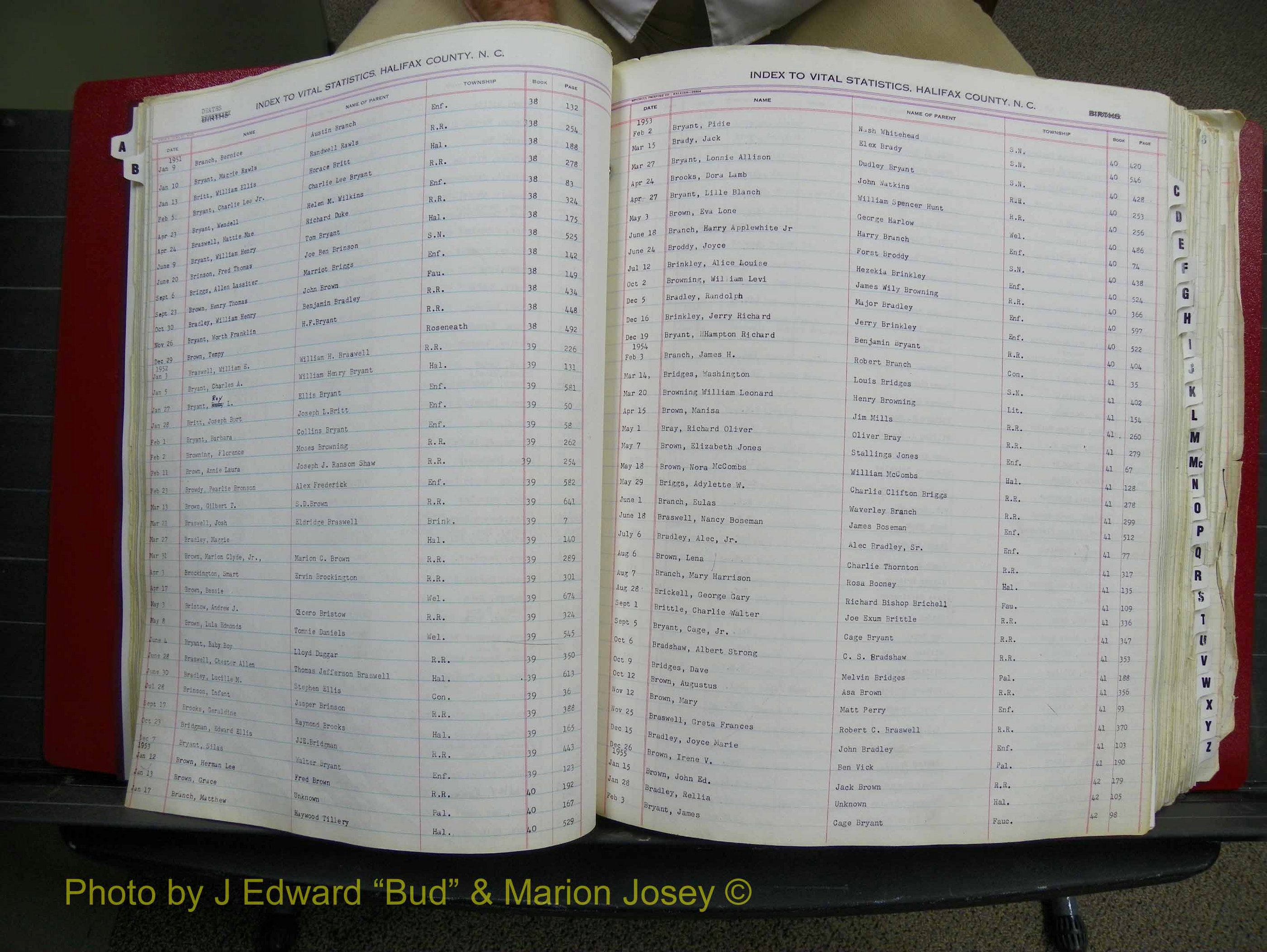 Halifax Deaths, A-Z, 1932-1960 (138).JPG