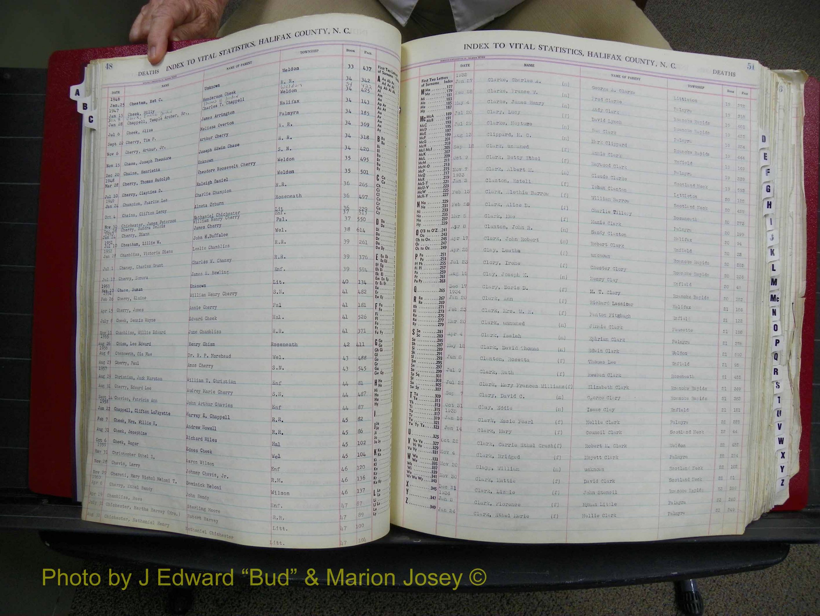 Halifax Deaths, A-Z, 1932-1960 (149).JPG