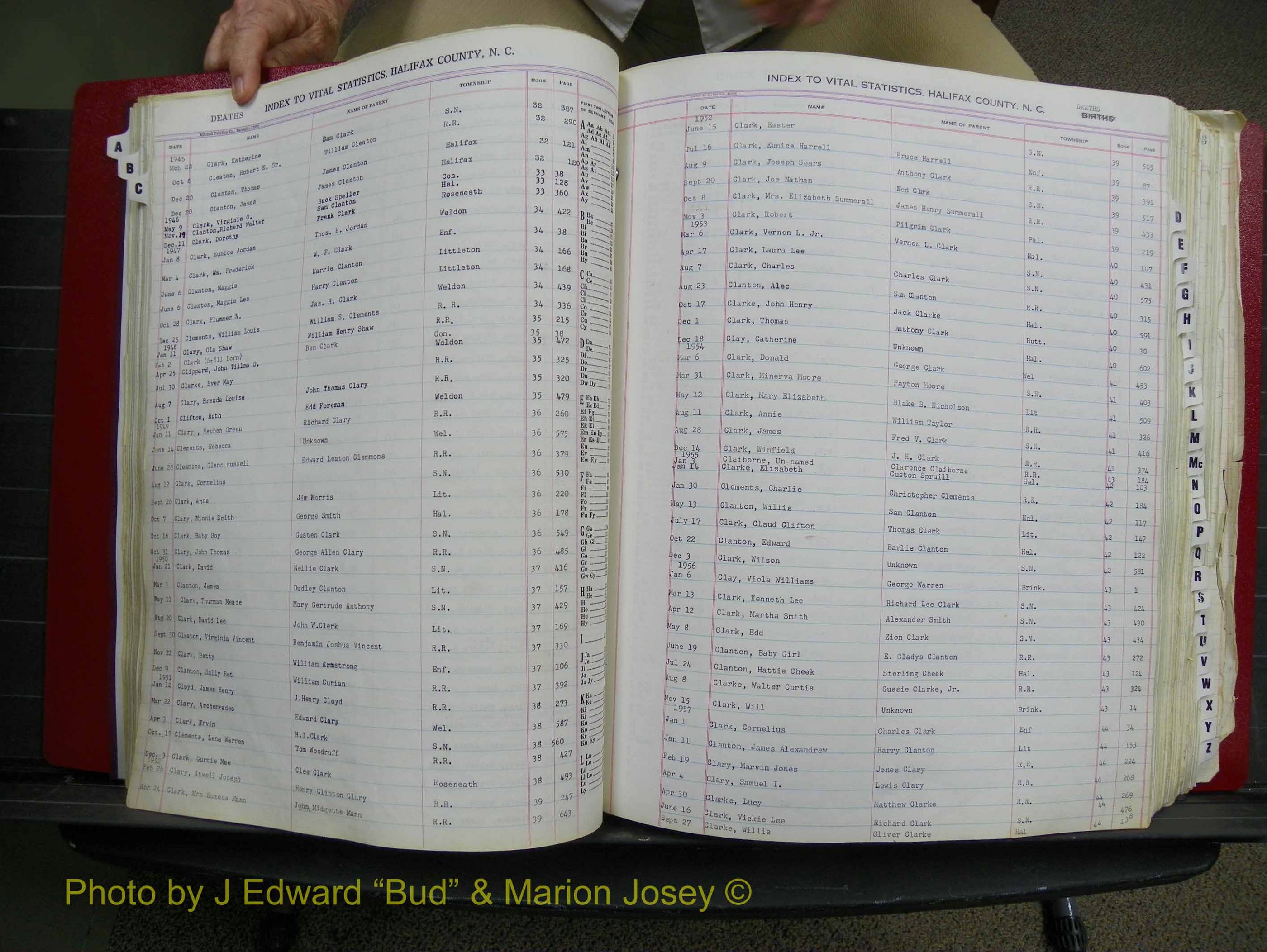 Halifax Deaths, A-Z, 1932-1960 (151).JPG