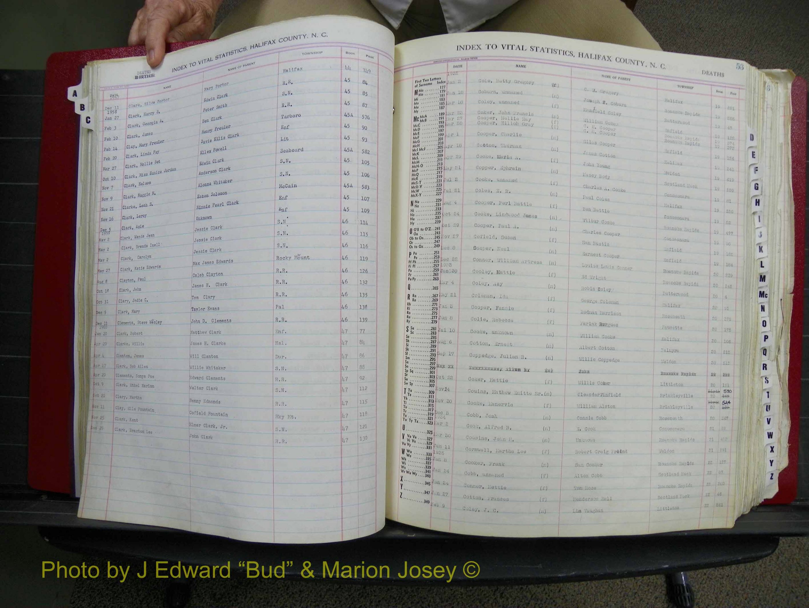 Halifax Deaths, A-Z, 1932-1960 (152).JPG