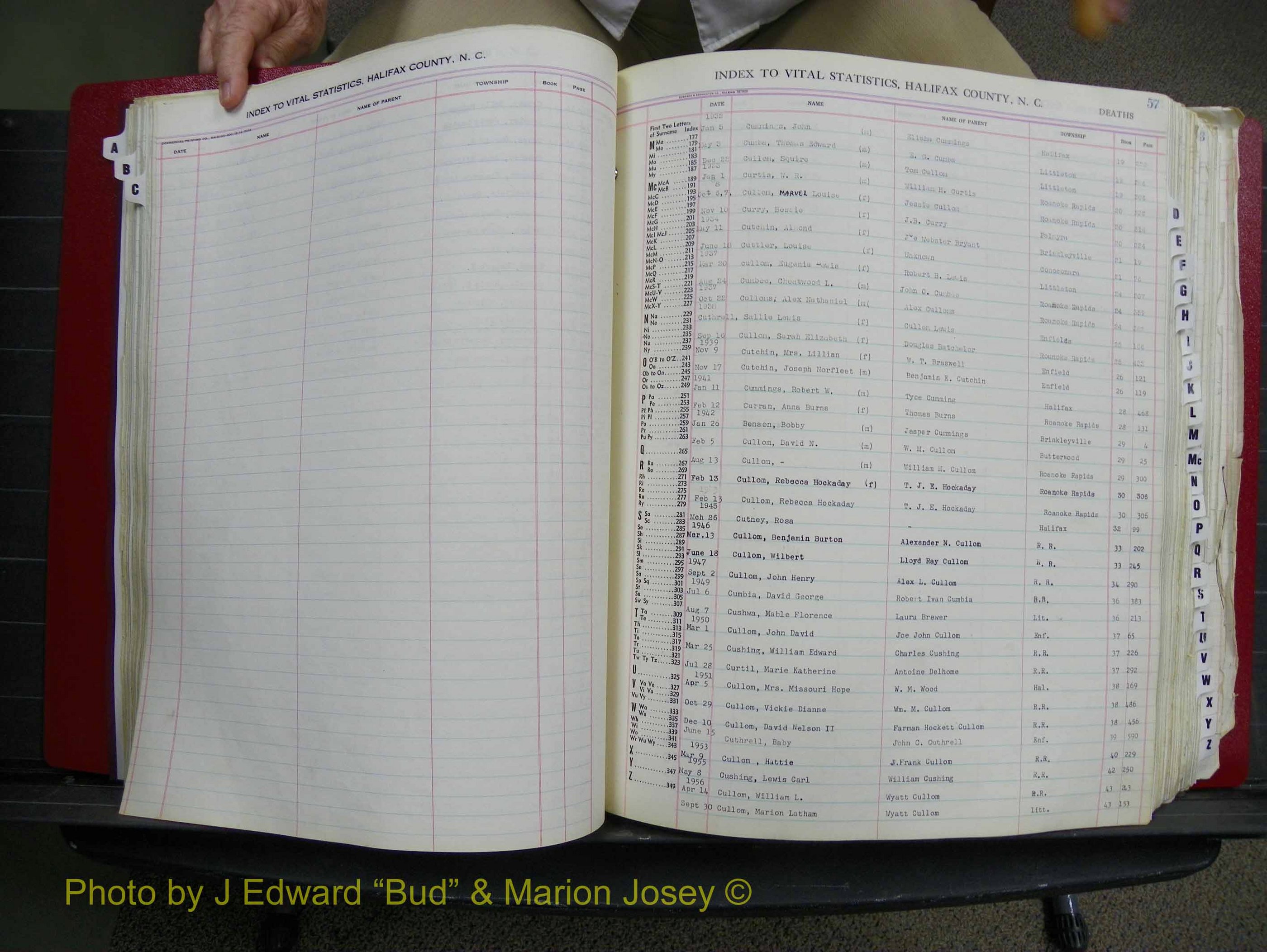 Halifax Deaths, A-Z, 1932-1960 (159).JPG