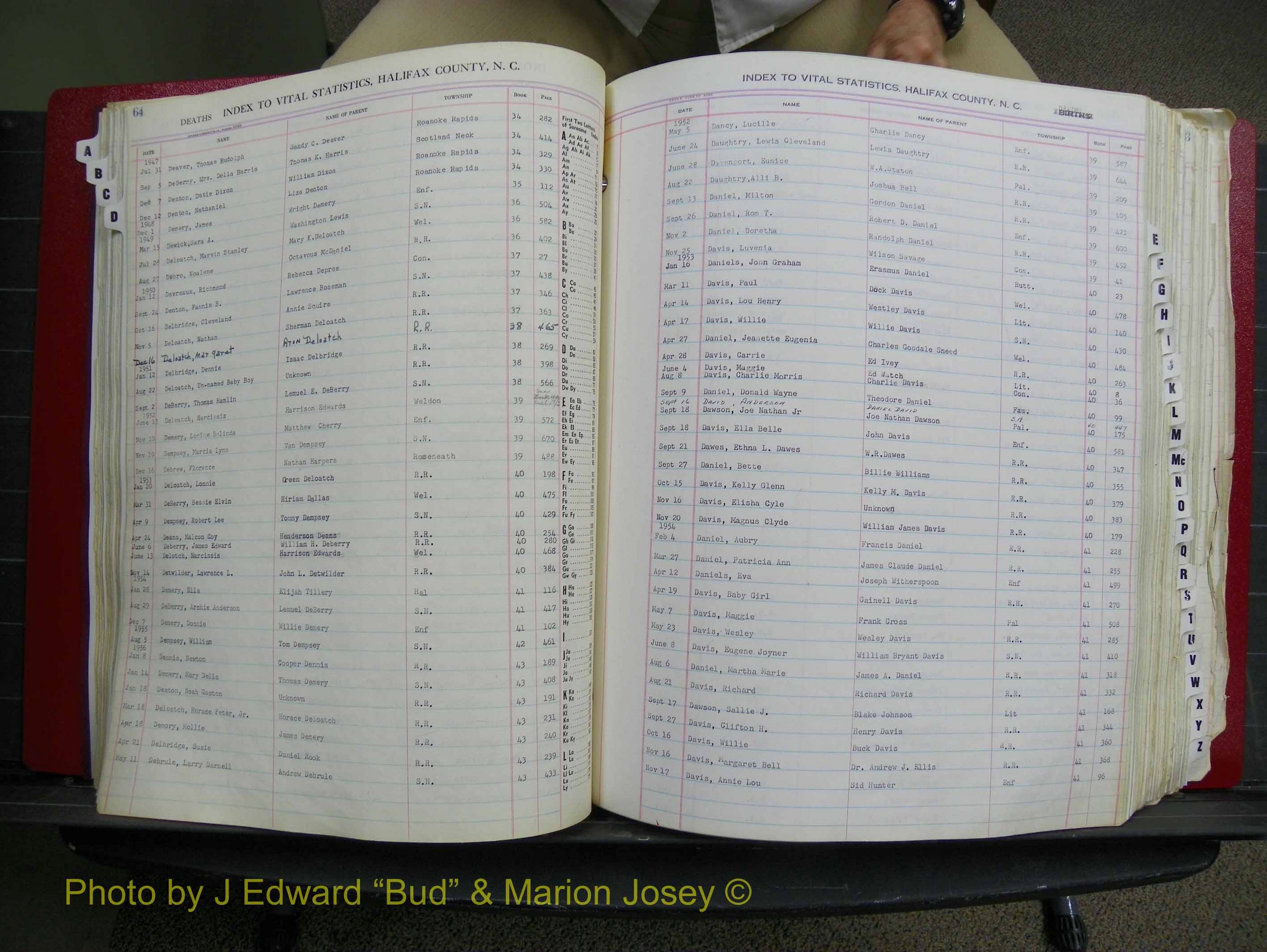 Halifax Deaths, A-Z, 1932-1960 (163).JPG