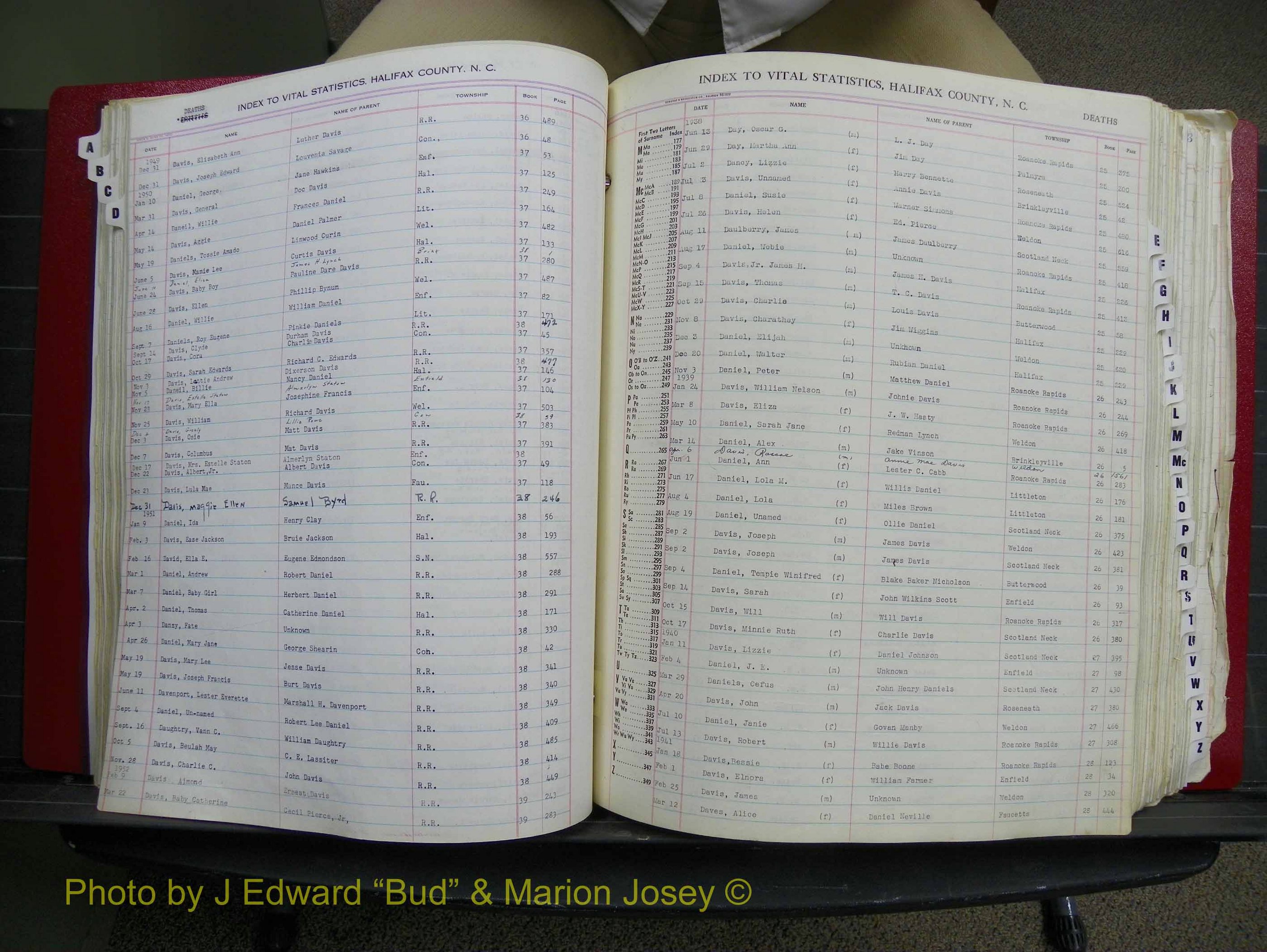 Halifax Deaths, A-Z, 1932-1960 (172).JPG