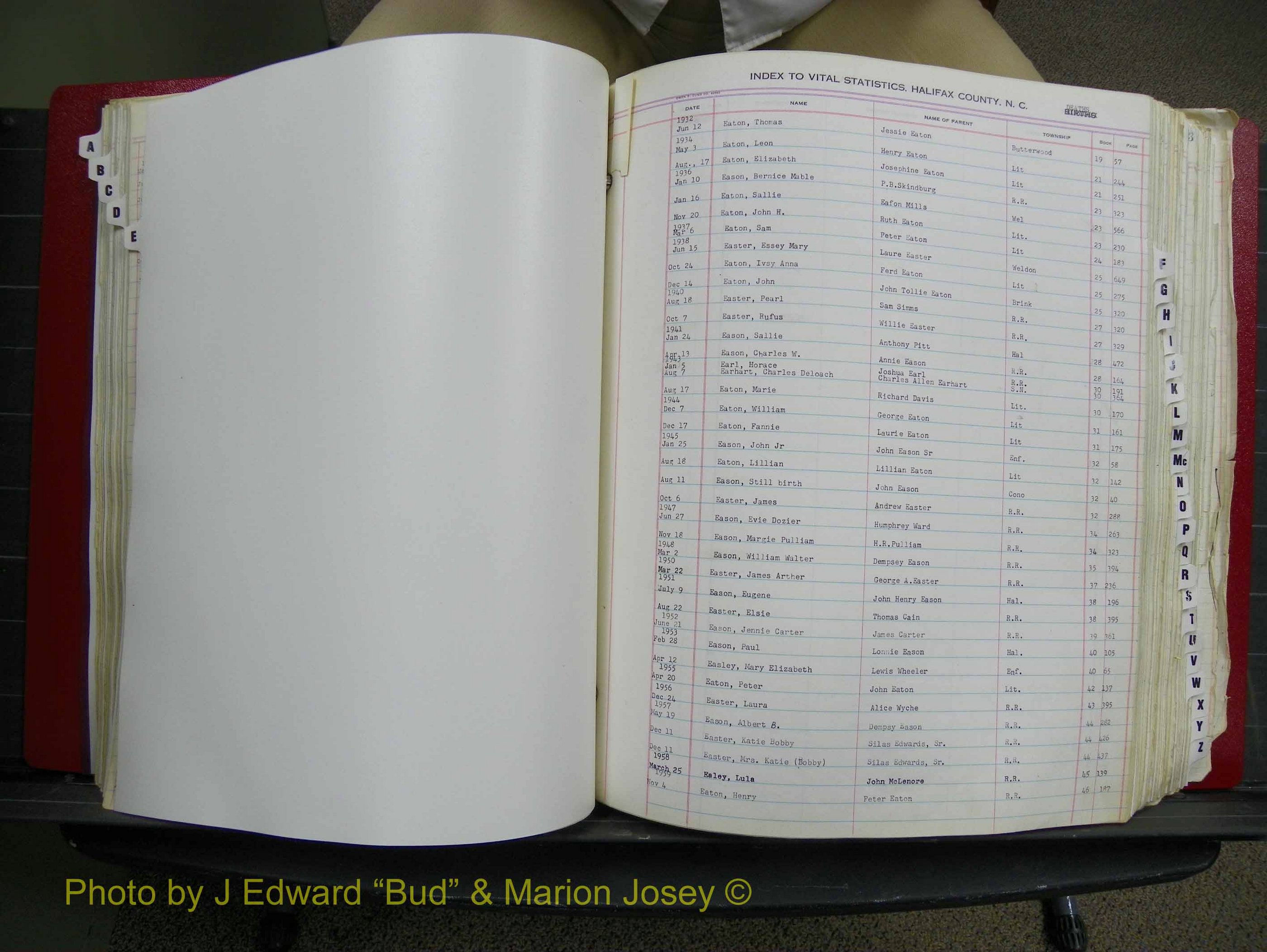 Halifax Deaths, A-Z, 1932-1960 (174).JPG
