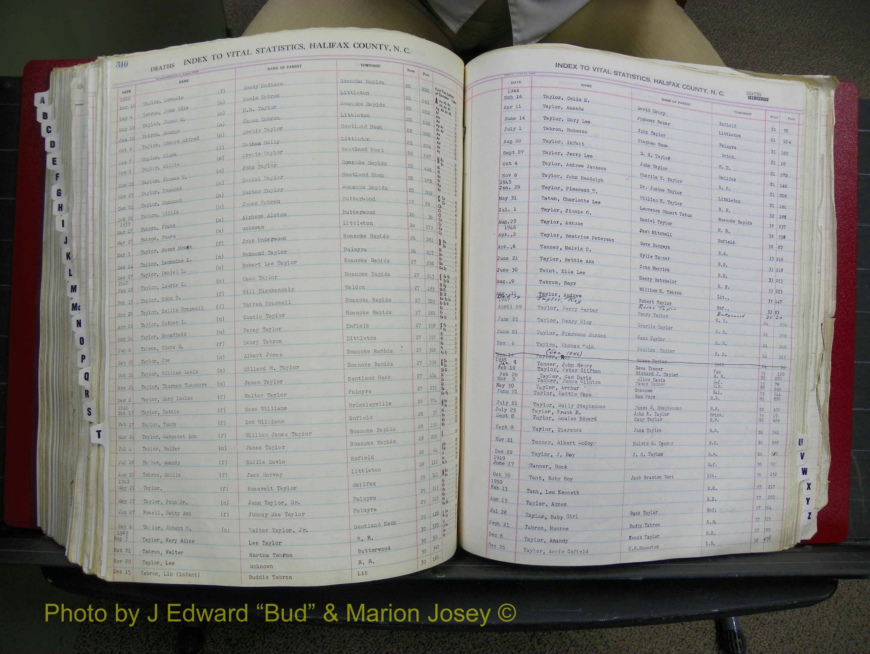 Halifax Deaths, A-Z, 1932-1960 (386).JPG
