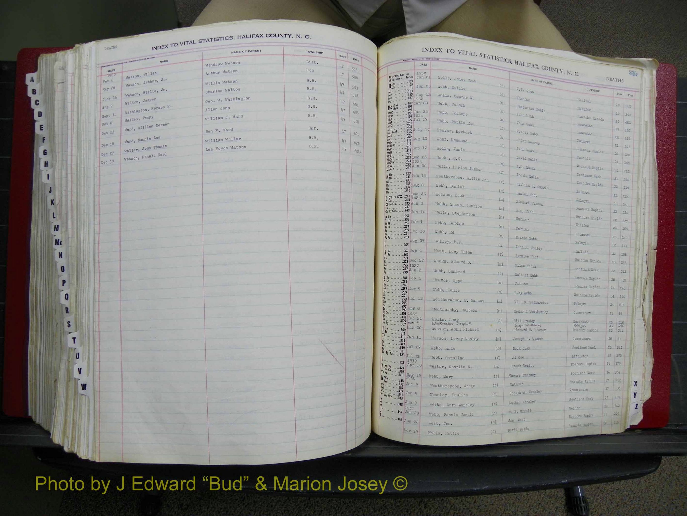 Halifax Deaths, A-Z, 1932-1960 (411).JPG