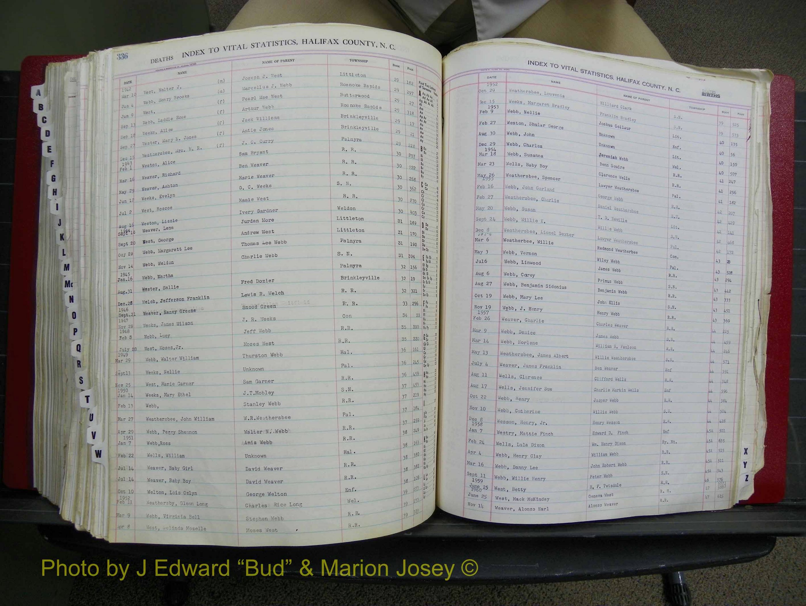 Halifax Deaths, A-Z, 1932-1960 (412).JPG