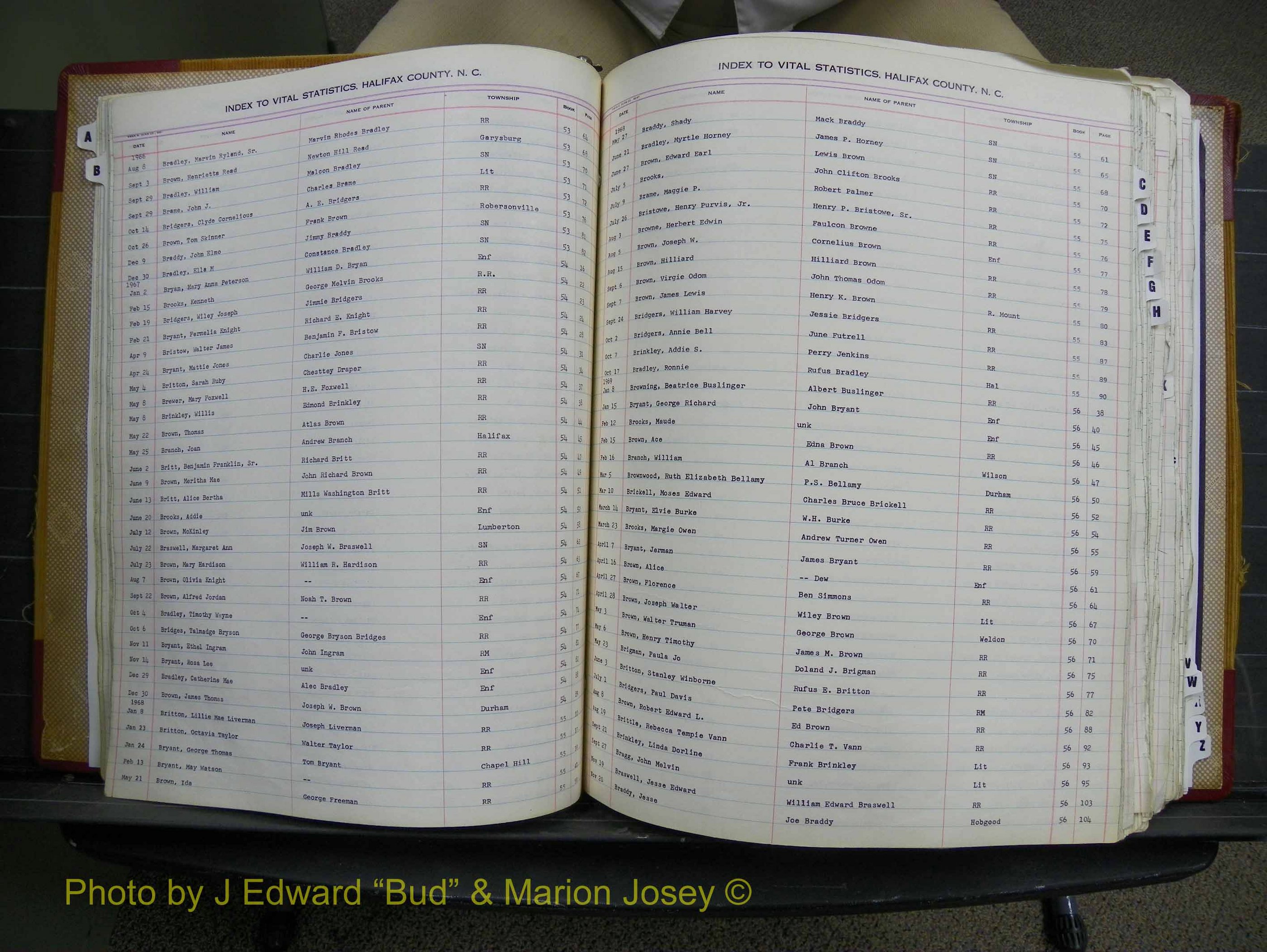 Halifax Deaths, A-Z, 1961-1977 (131).JPG