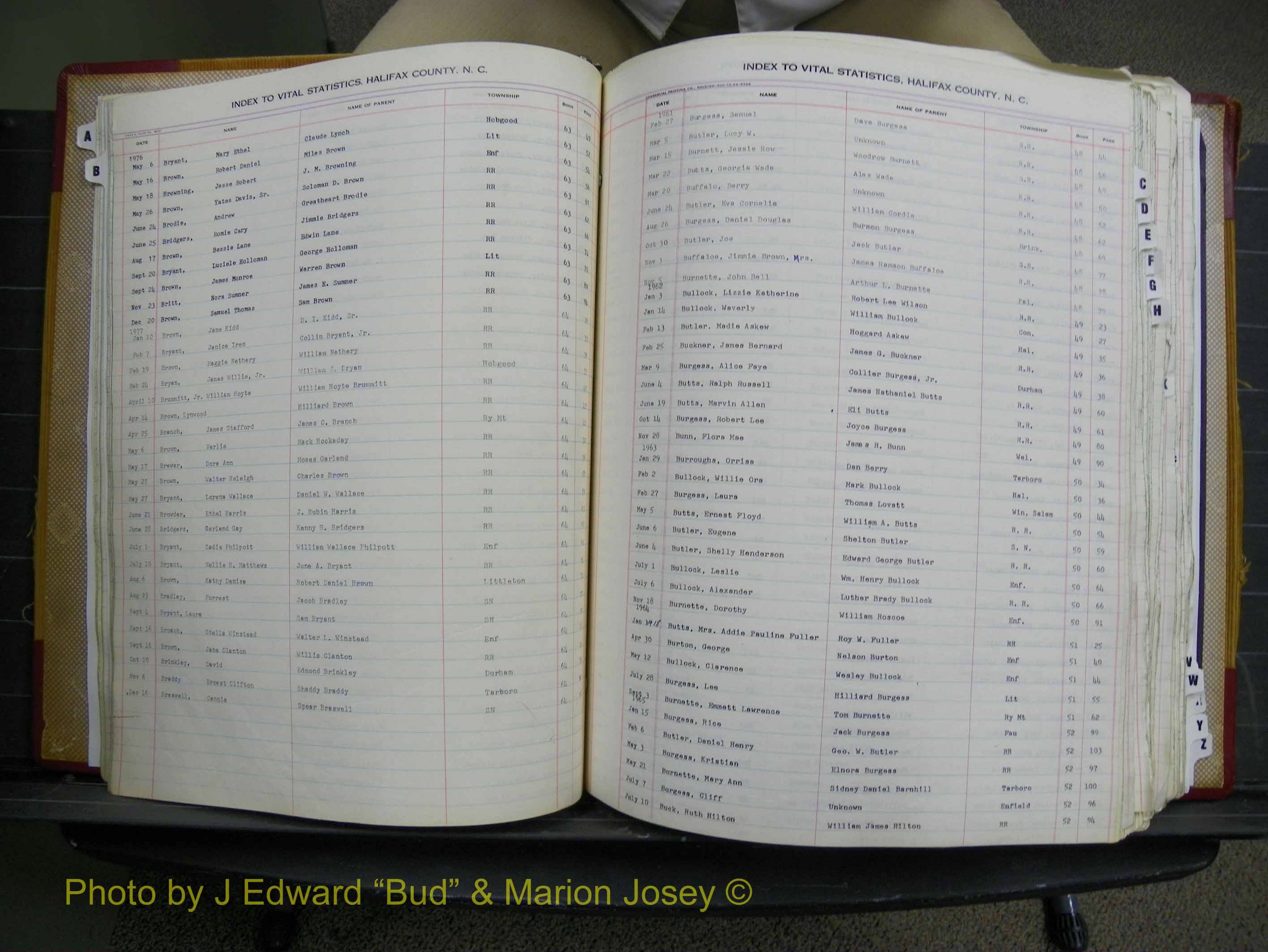 Halifax Deaths, A-Z, 1961-1977 (134).JPG