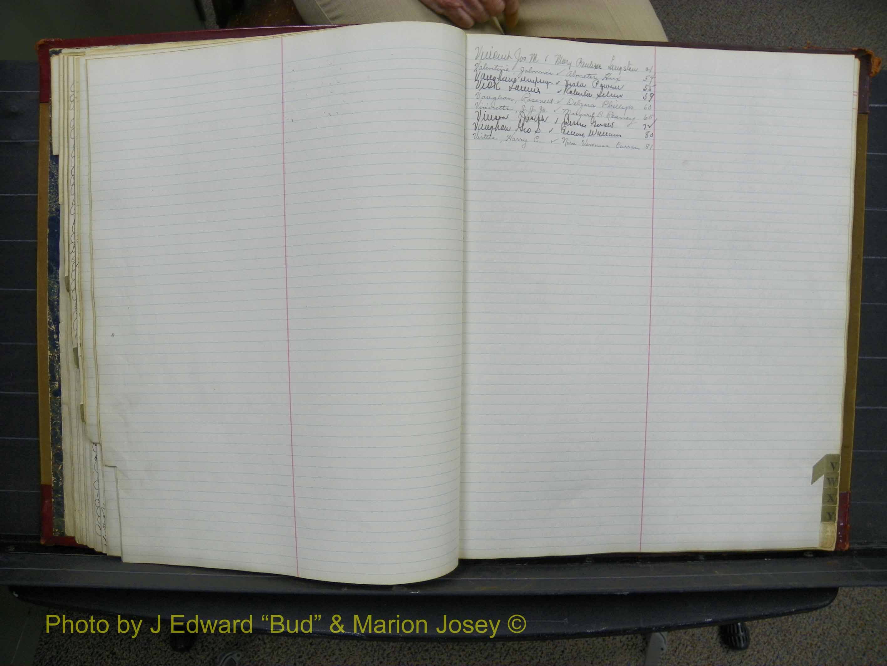 Halifax Marriage Book 10, 1923-1931 Index V.JPG