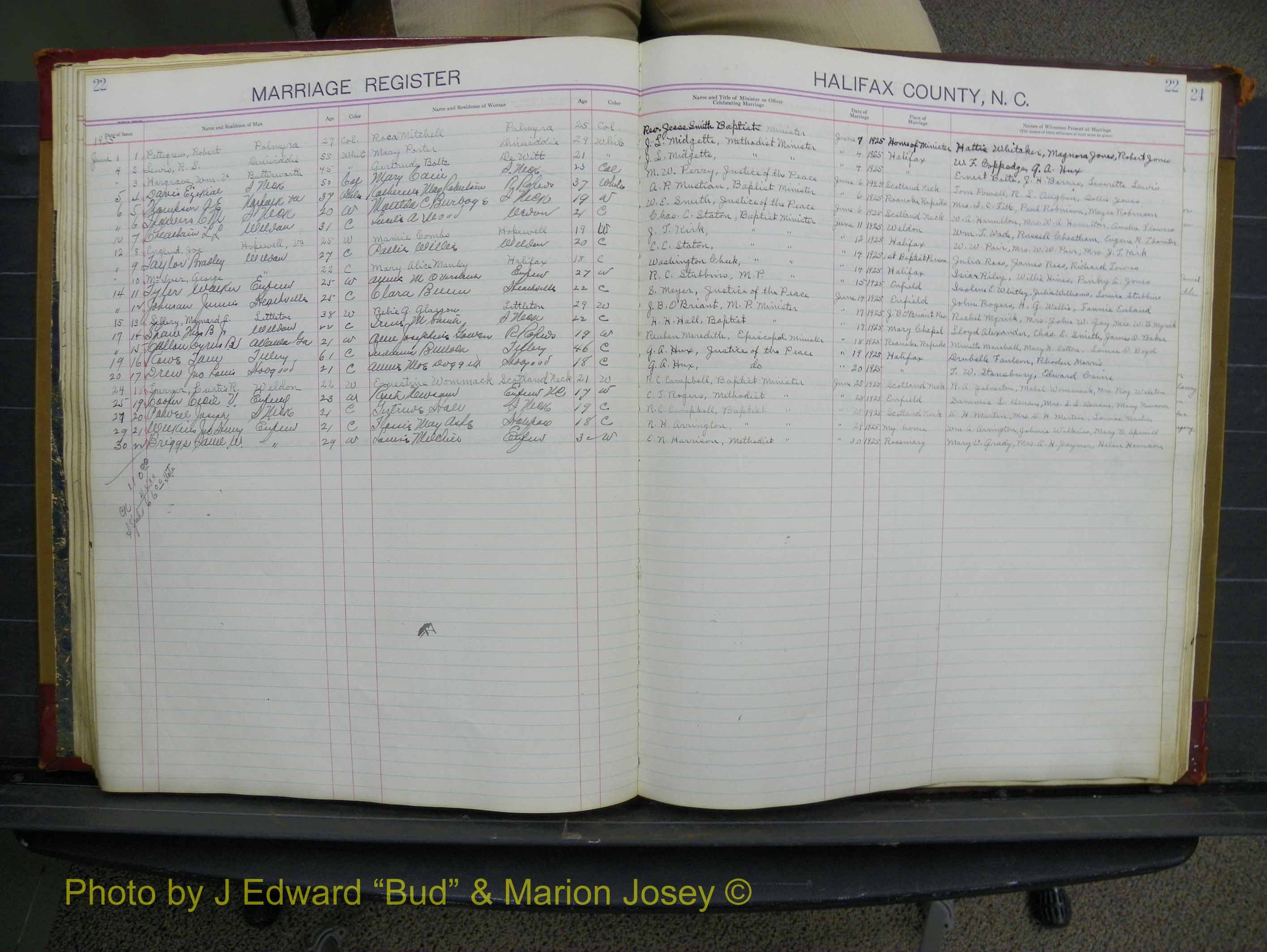 Halifax Marriage Book 10, 1923-1931 P 022.JPG