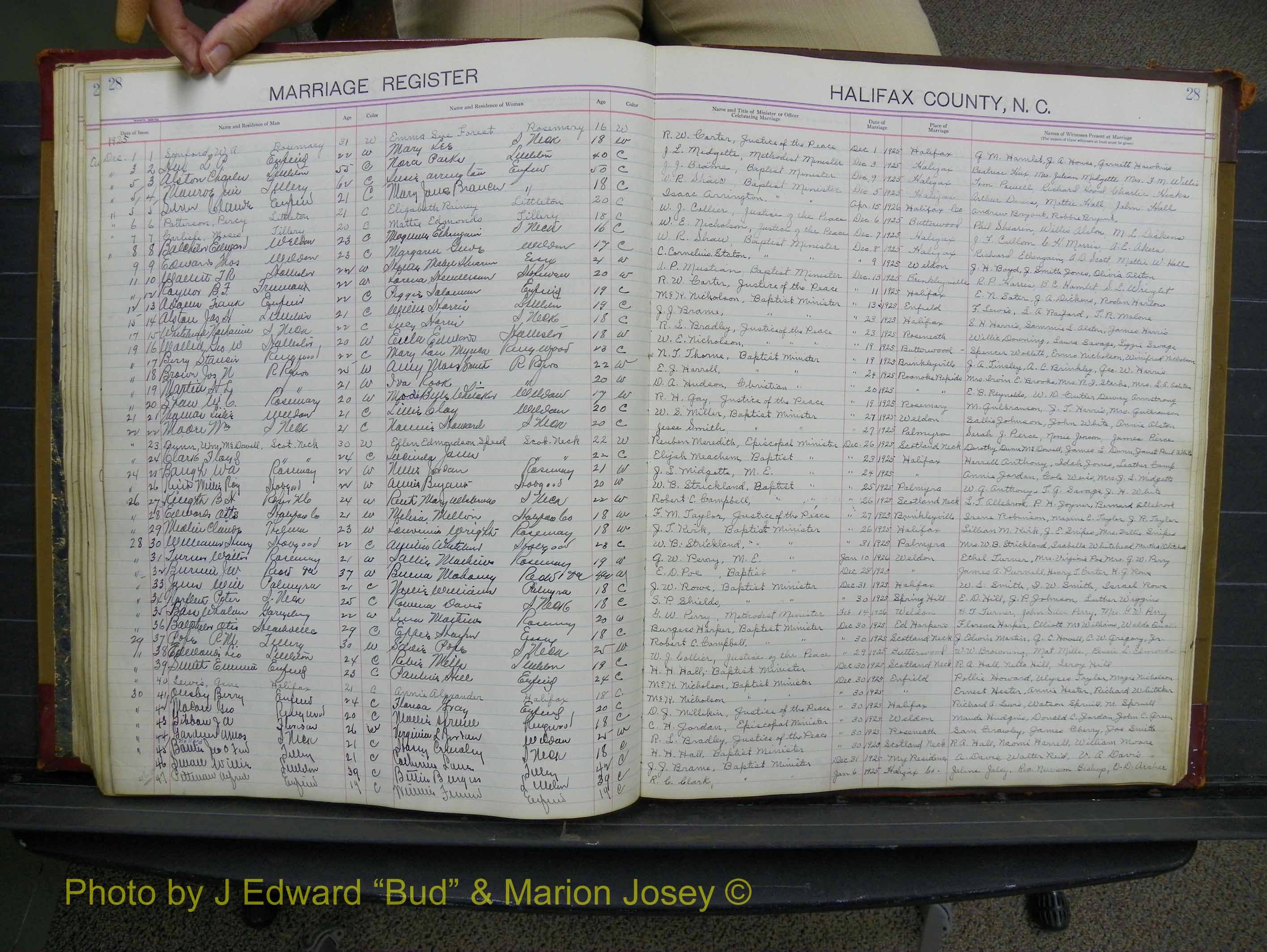 Halifax Marriage Book 10, 1923-1931 P 028.JPG