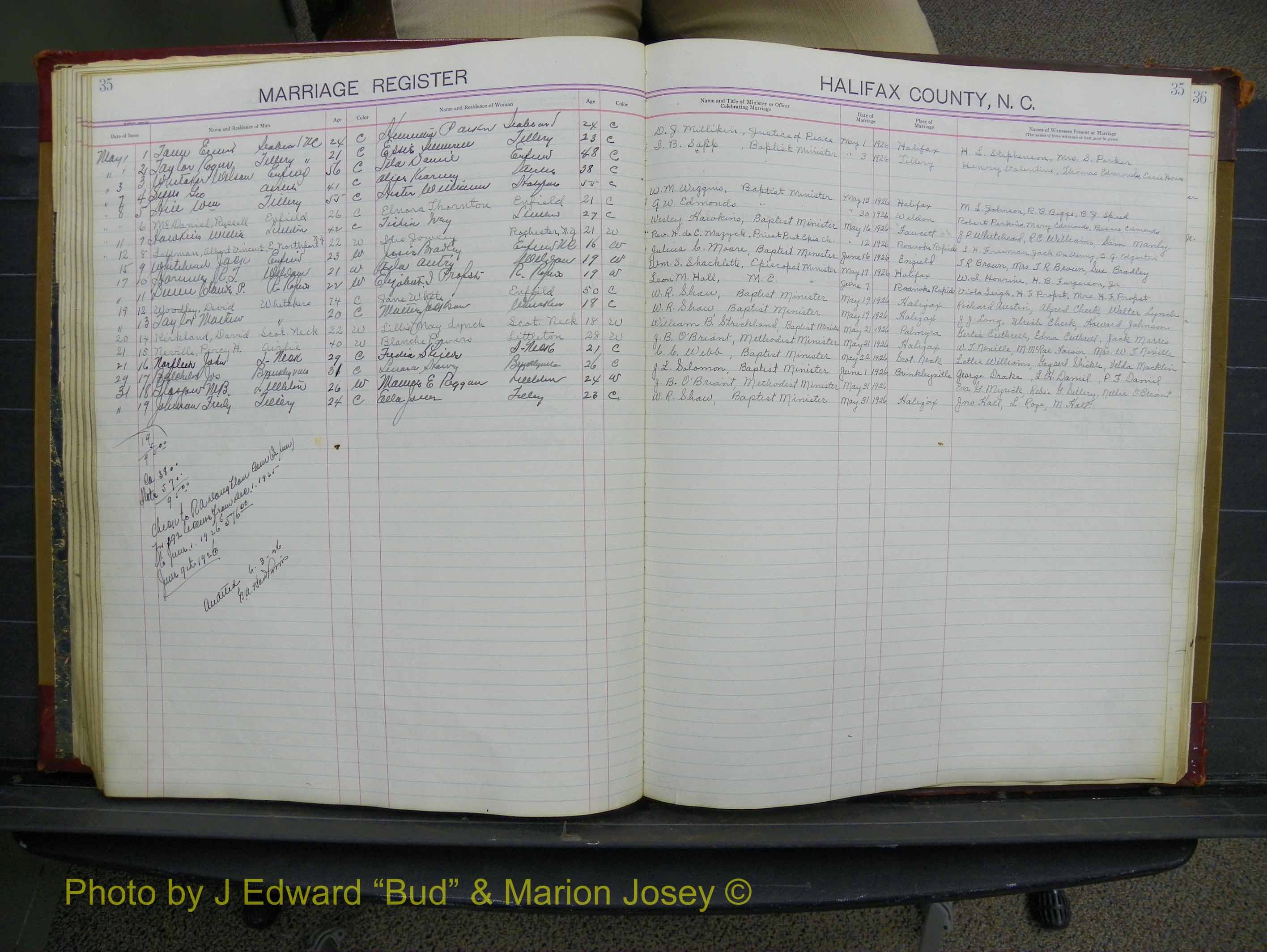 Halifax Marriage Book 10, 1923-1931 P 035.JPG