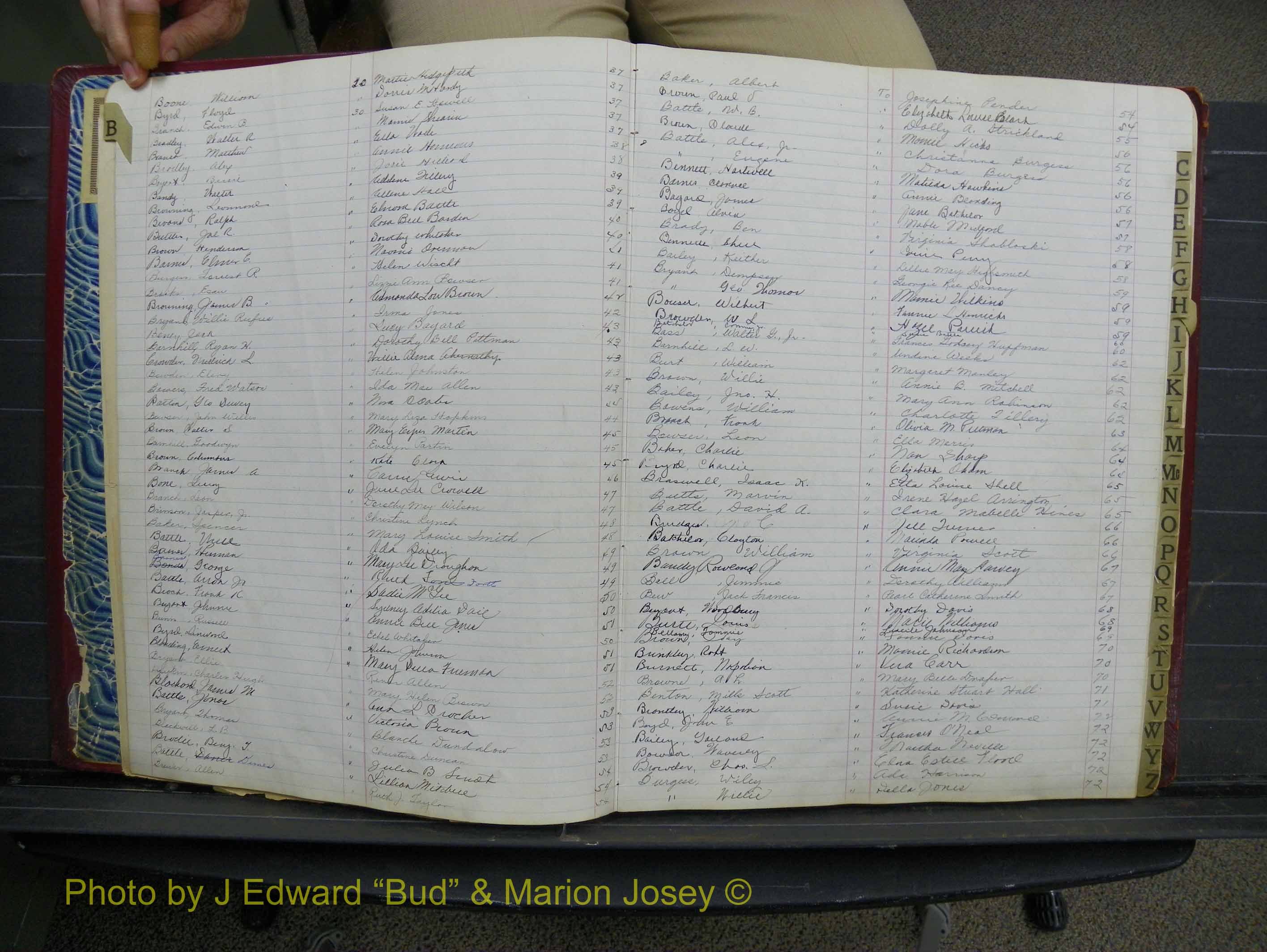 Halifax Marriage Book 11, 1931-1938 Index B2.JPG